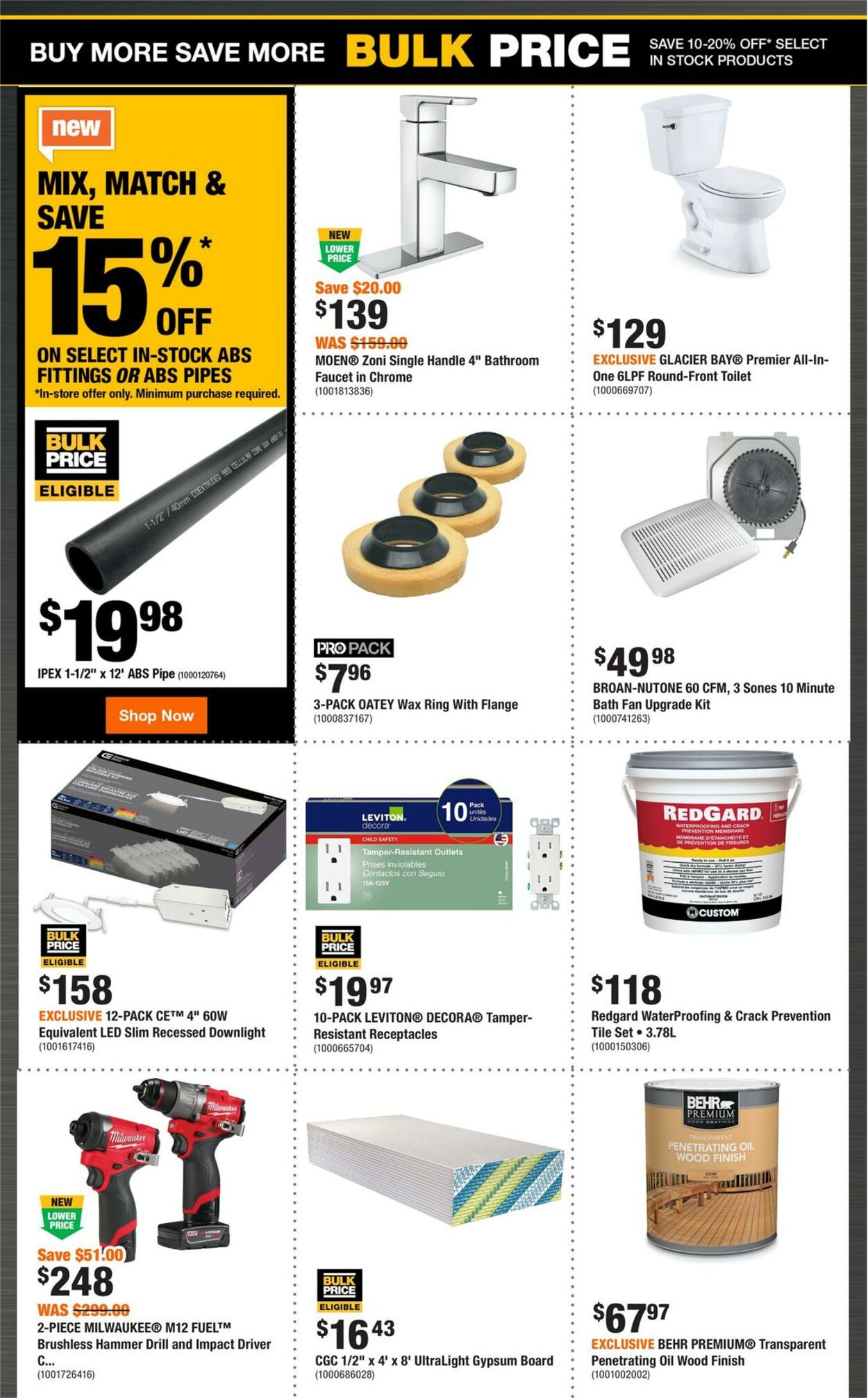 Flyer Home Depot 29.08.2024 - 04.09.2024