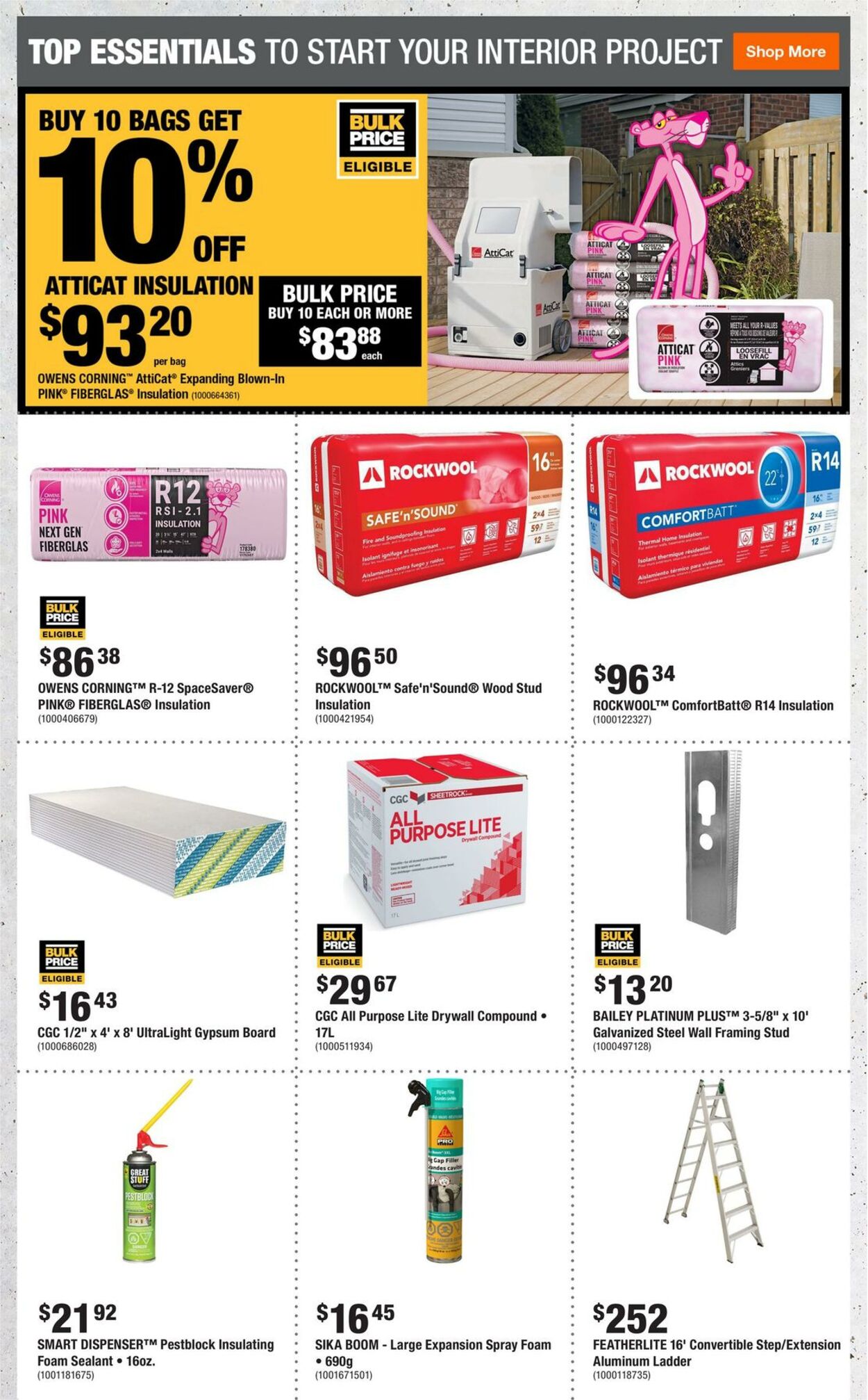 Flyer Home Depot 24.10.2024 - 30.10.2024