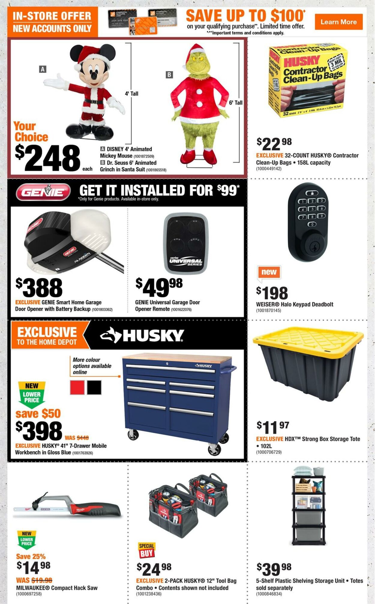 Flyer Home Depot 24.10.2024 - 30.10.2024