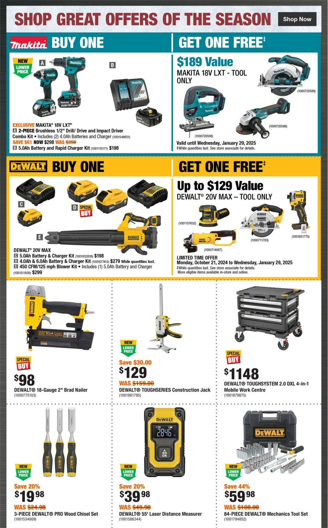 Flyer Home Depot 24.10.2024 - 30.10.2024