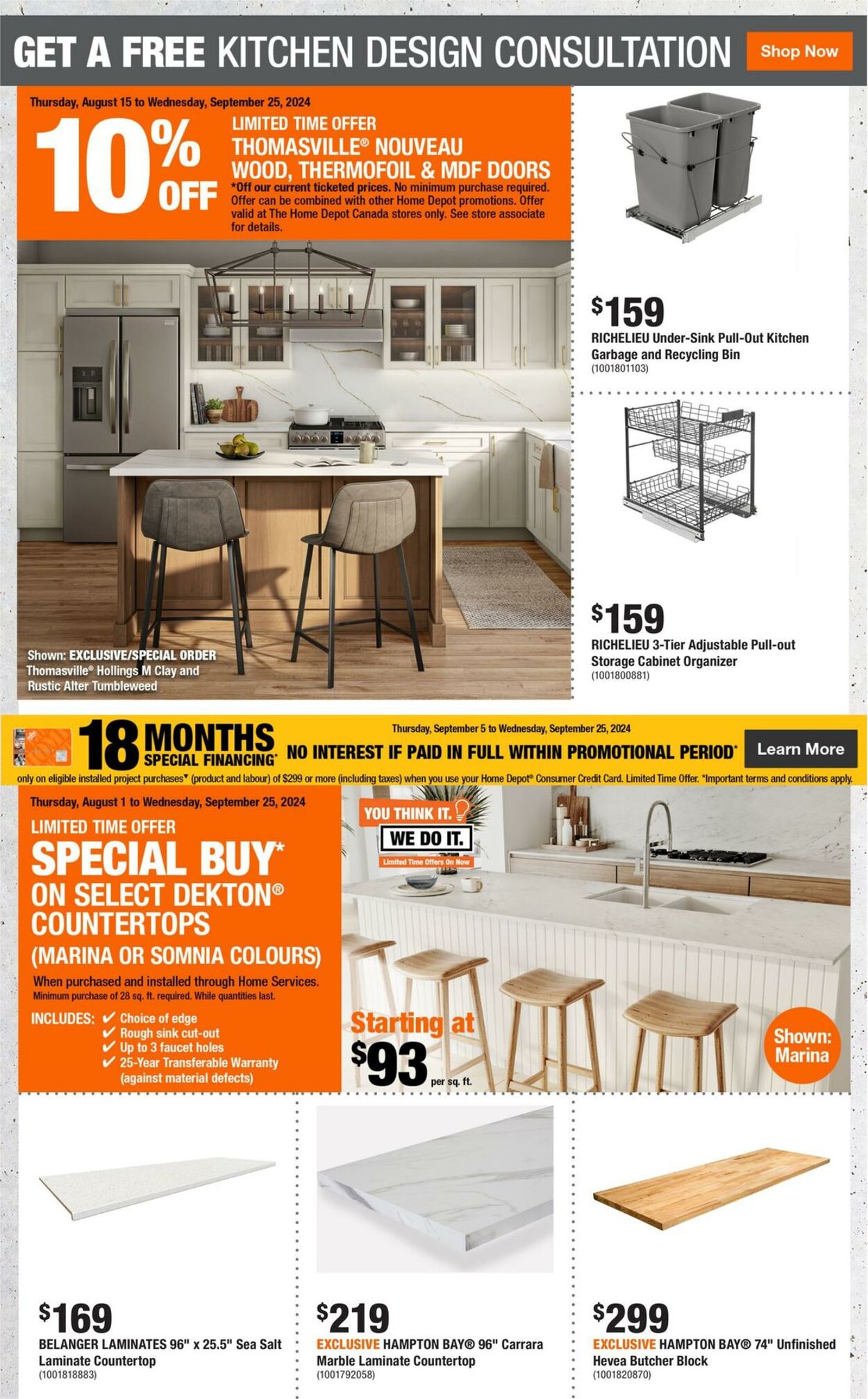 Flyer Home Depot 05.09.2024 - 11.09.2024