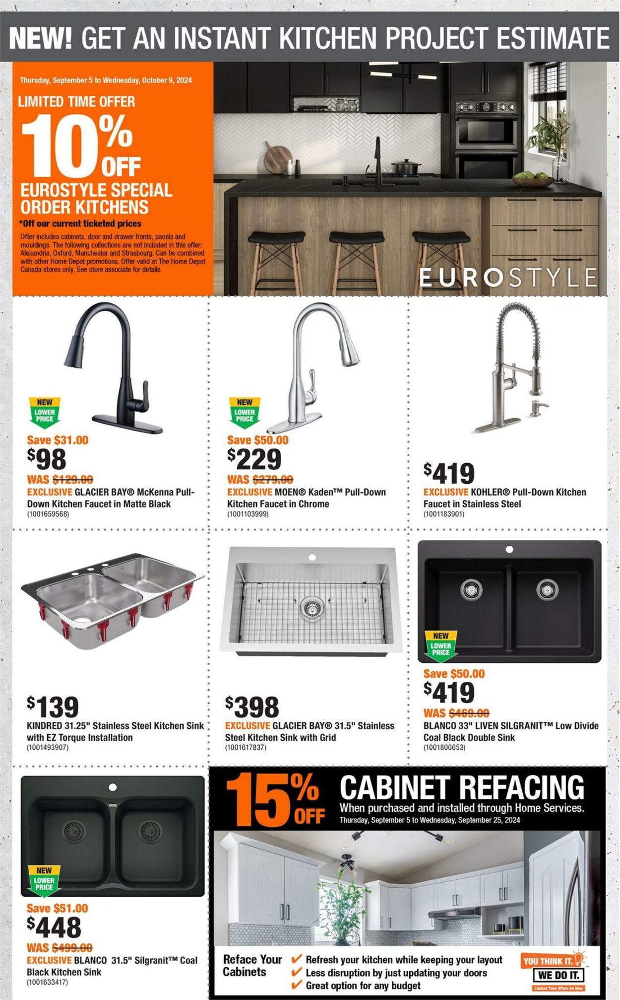 Flyer Home Depot 05.09.2024 - 11.09.2024