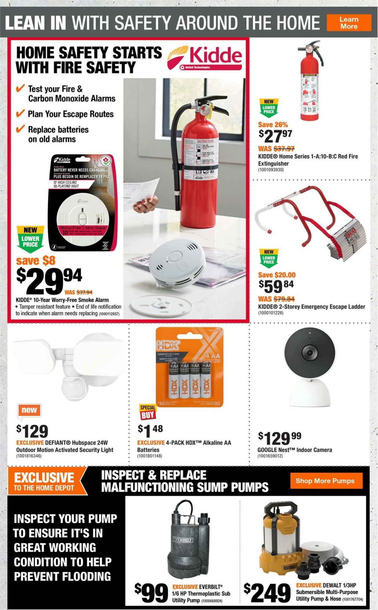 Flyer Home Depot 05.09.2024 - 11.09.2024