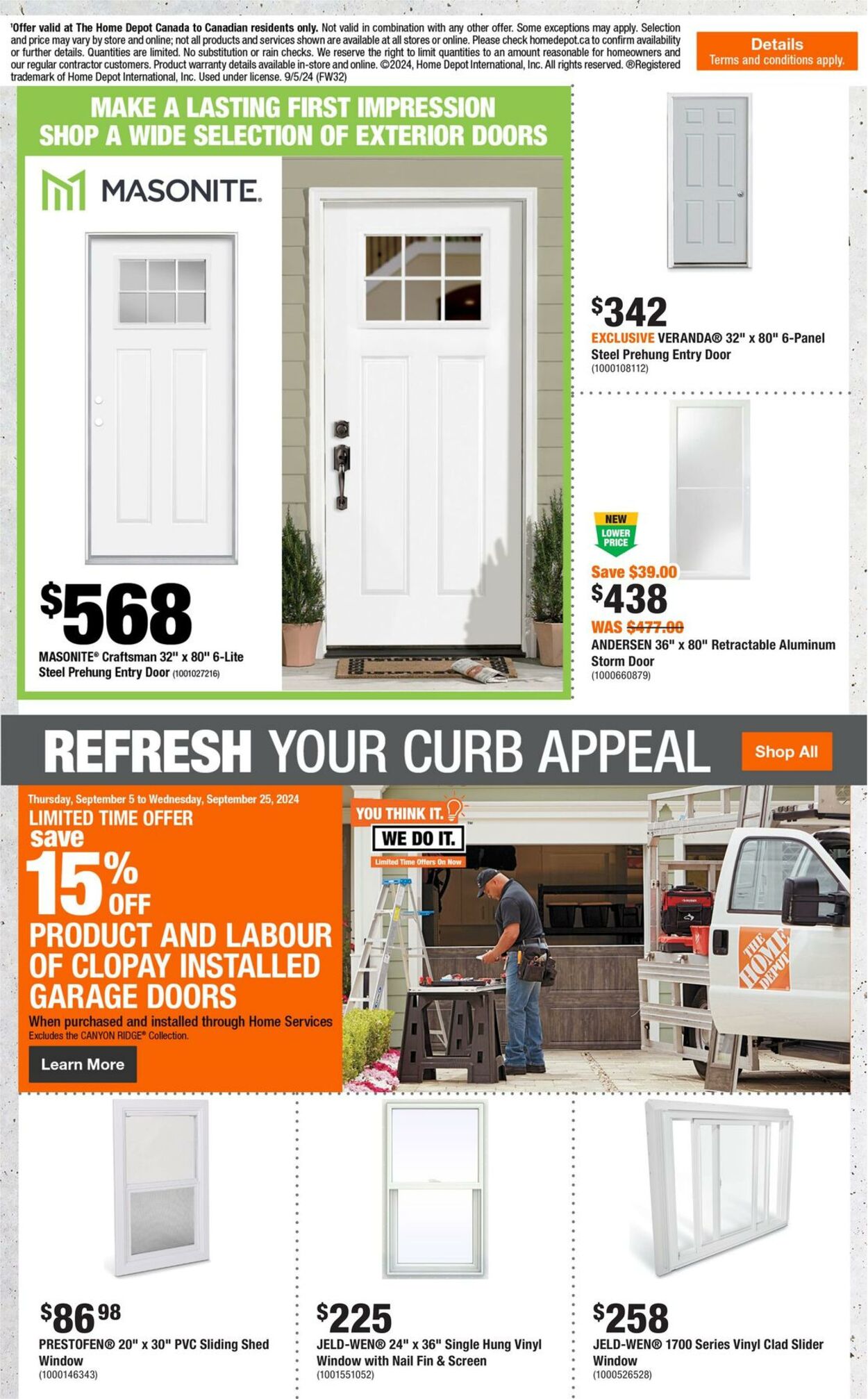 Flyer Home Depot 05.09.2024 - 11.09.2024