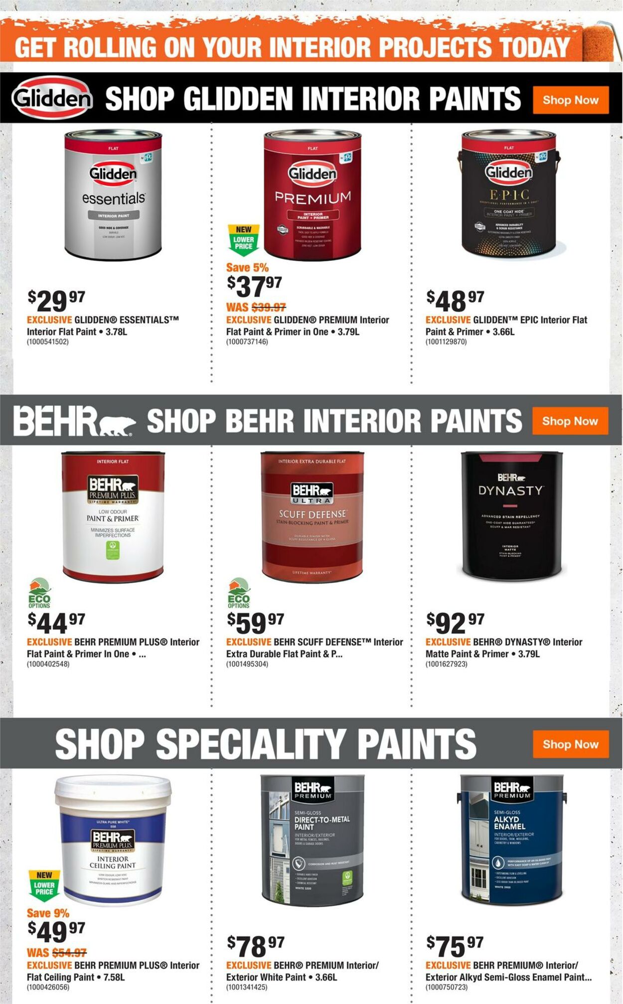 Flyer Home Depot 18.07.2024 - 24.07.2024