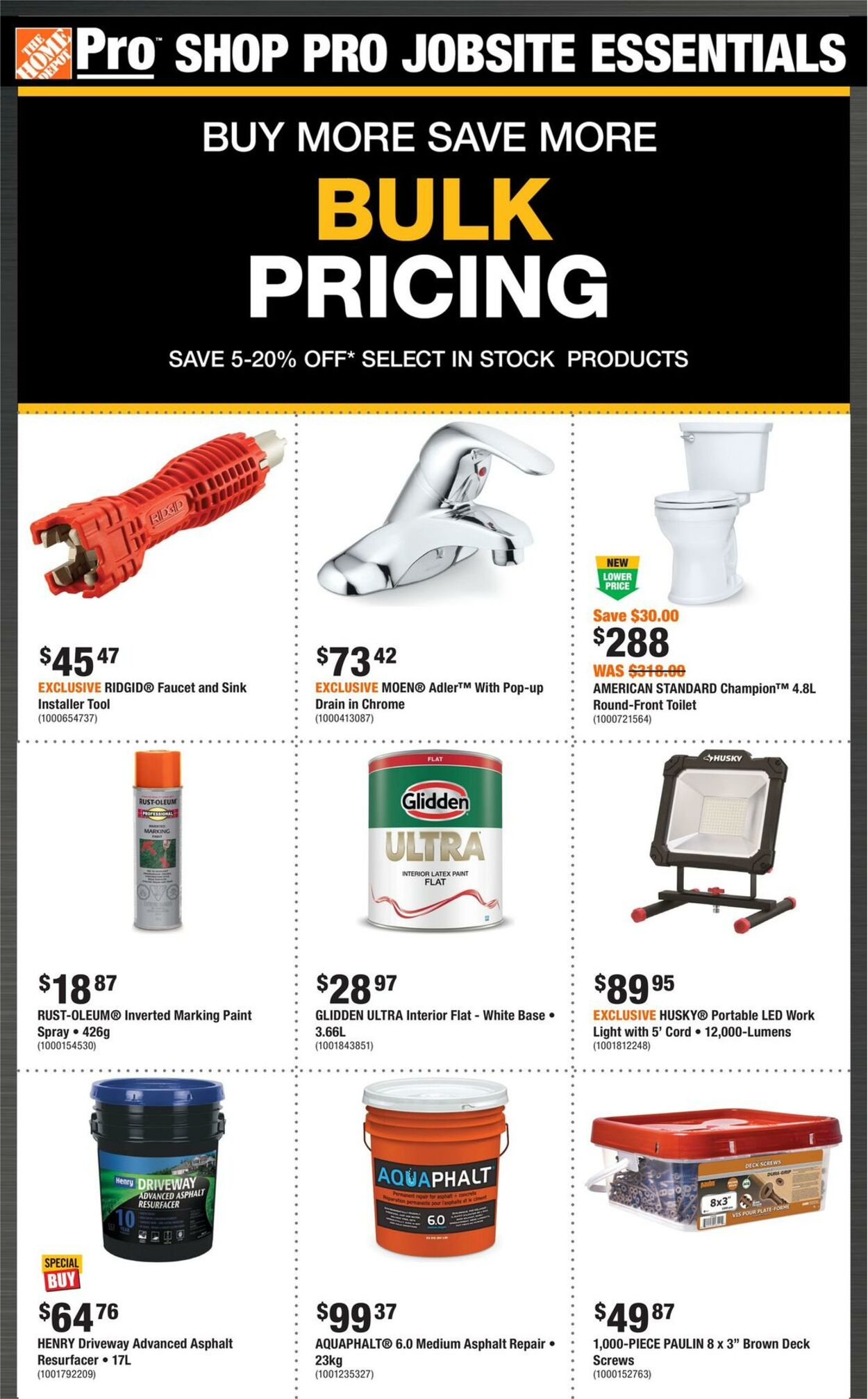 Flyer Home Depot 18.07.2024 - 24.07.2024