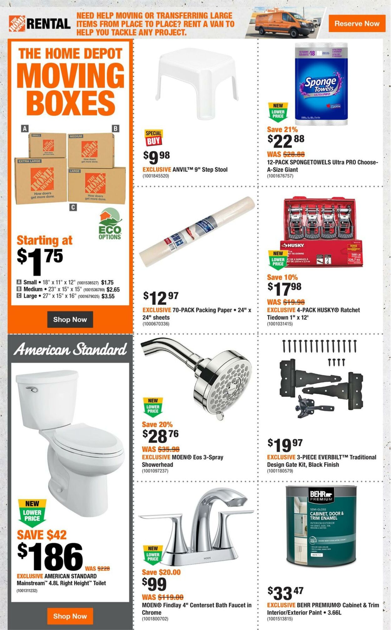 Flyer Home Depot 18.07.2024 - 24.07.2024