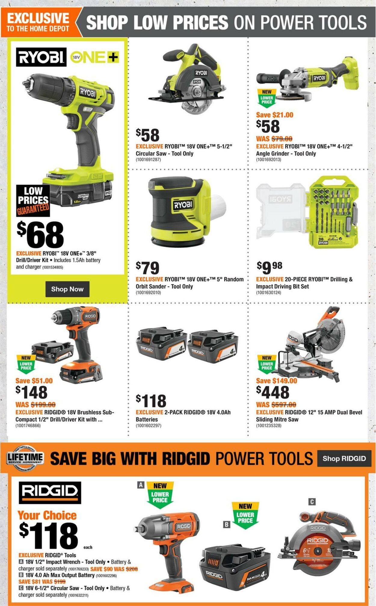 Flyer Home Depot 26.09.2024 - 02.10.2024