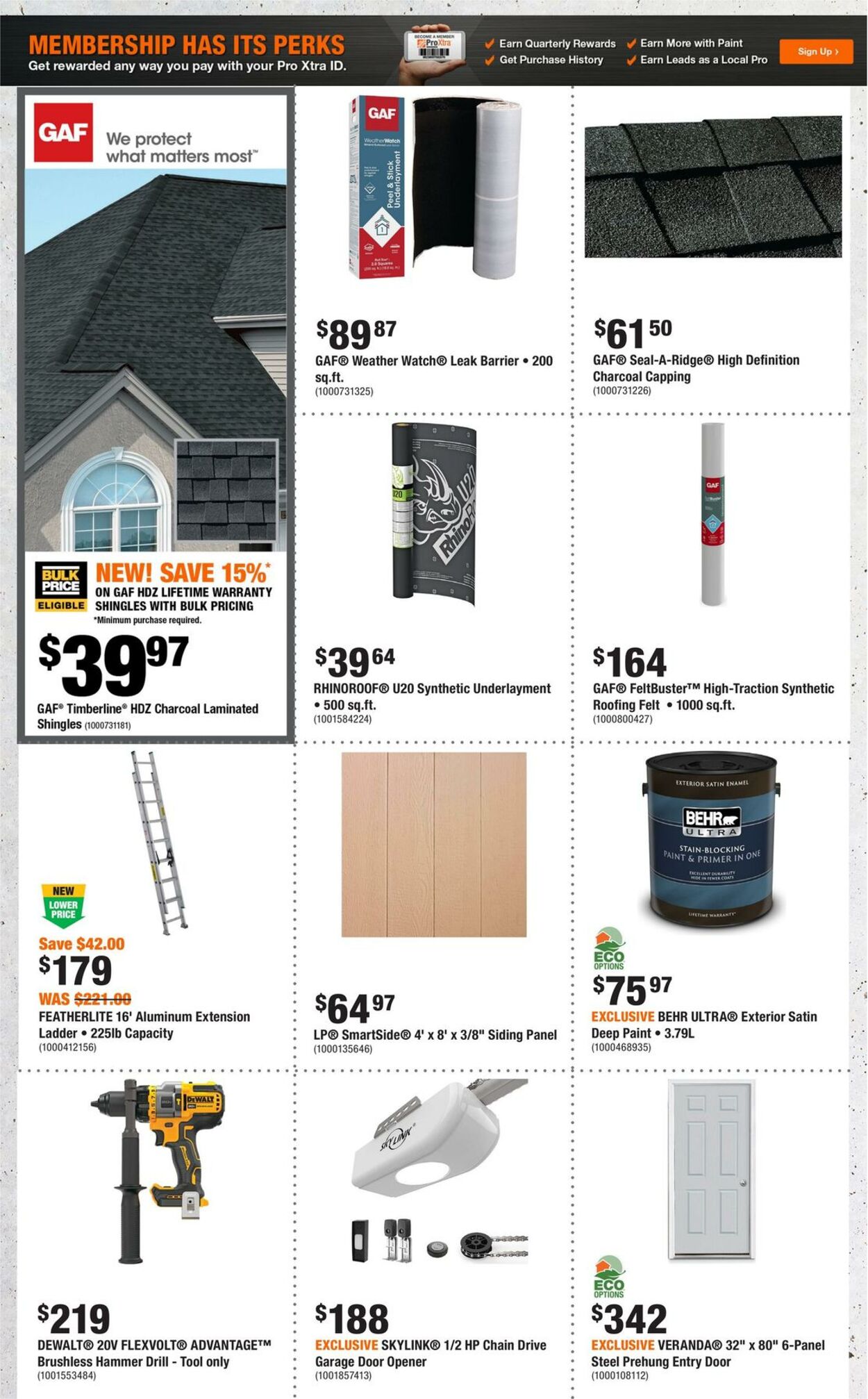 Flyer Home Depot 26.09.2024 - 02.10.2024