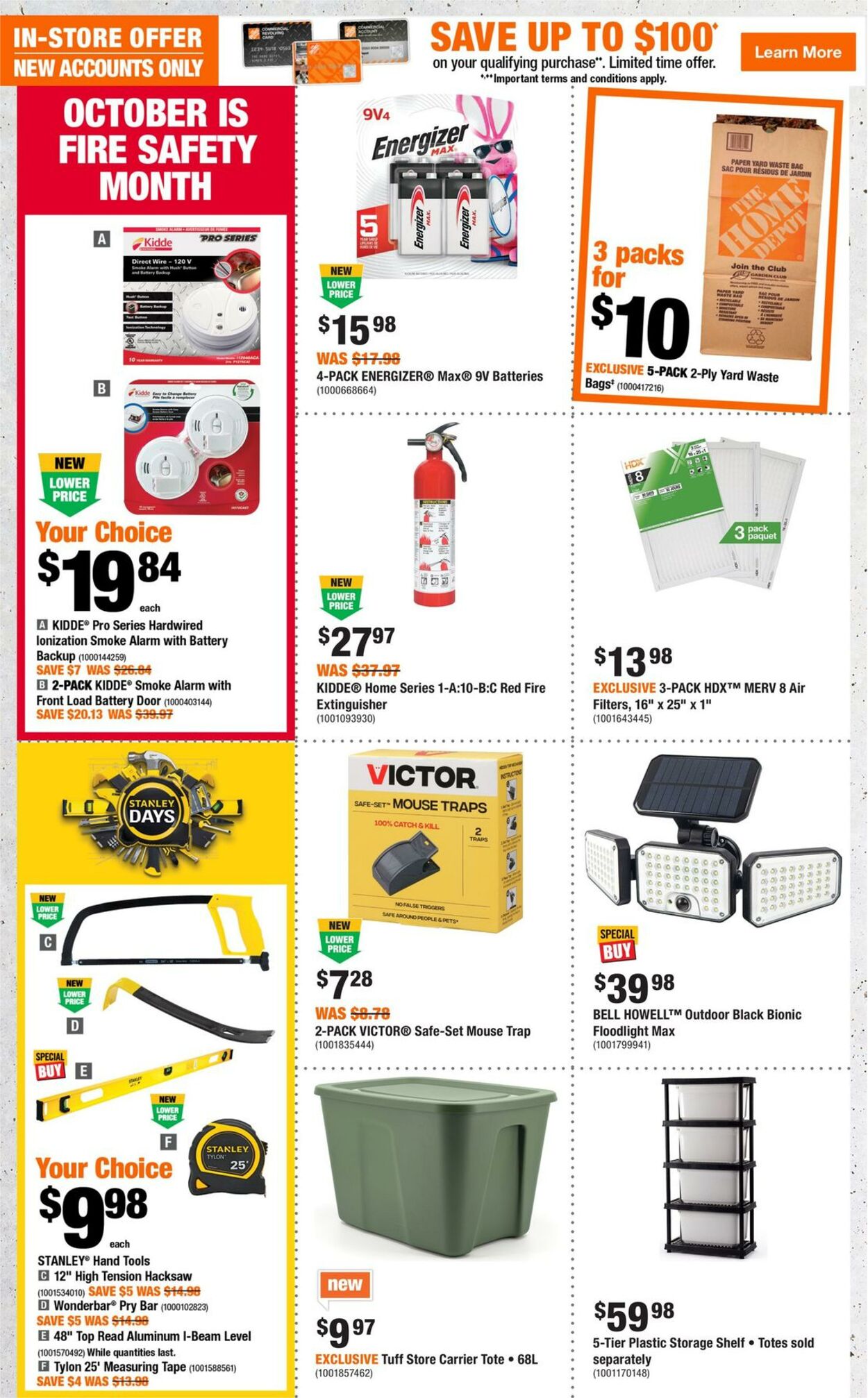 Flyer Home Depot 26.09.2024 - 02.10.2024