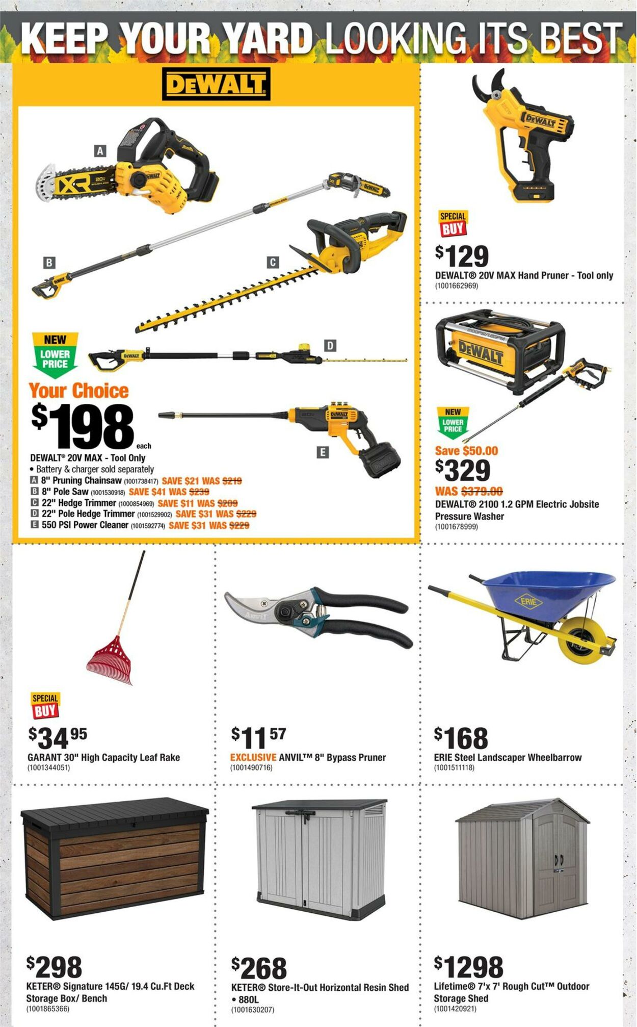 Flyer Home Depot 26.09.2024 - 02.10.2024