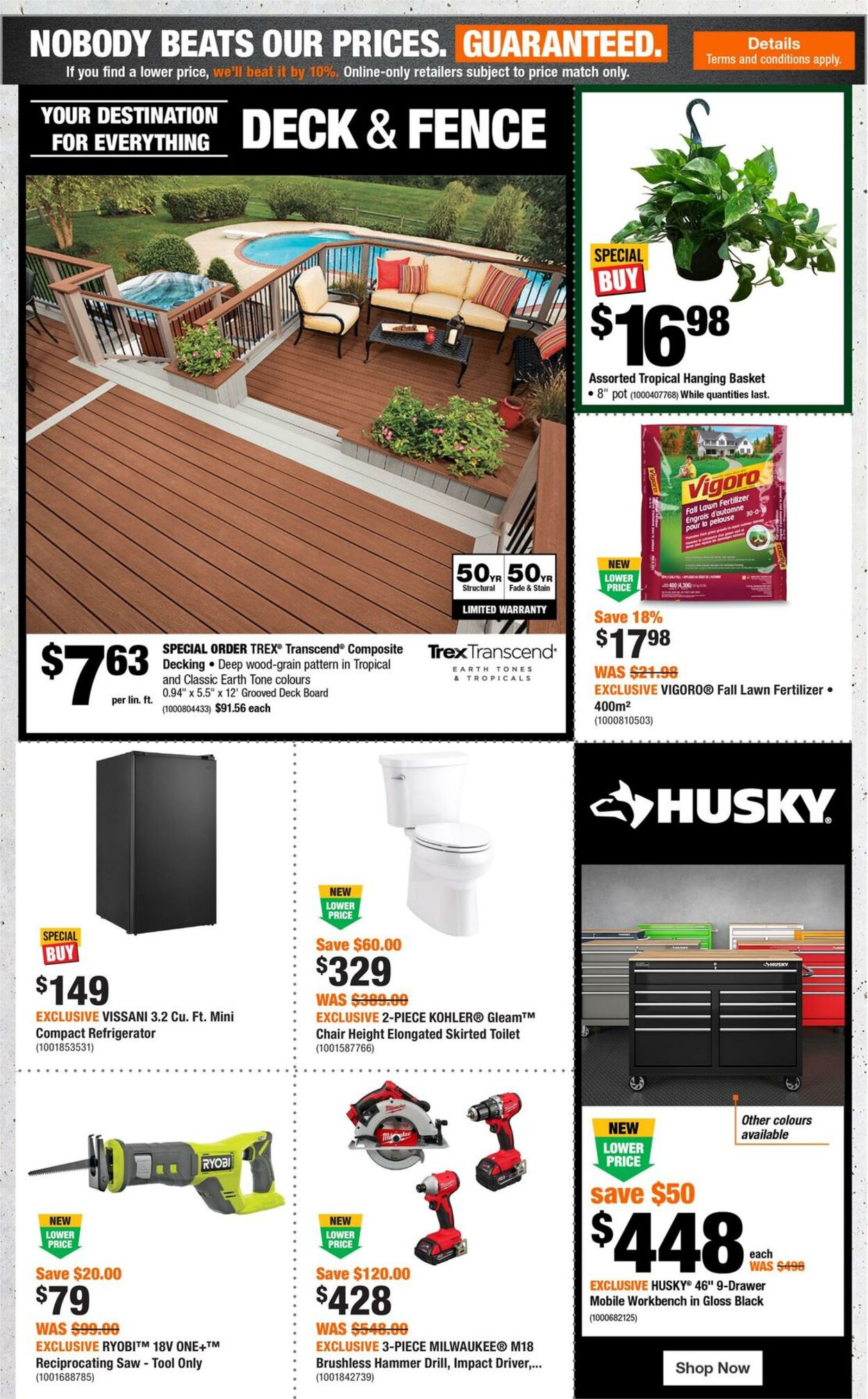 Flyer Home Depot 22.08.2024 - 28.08.2024