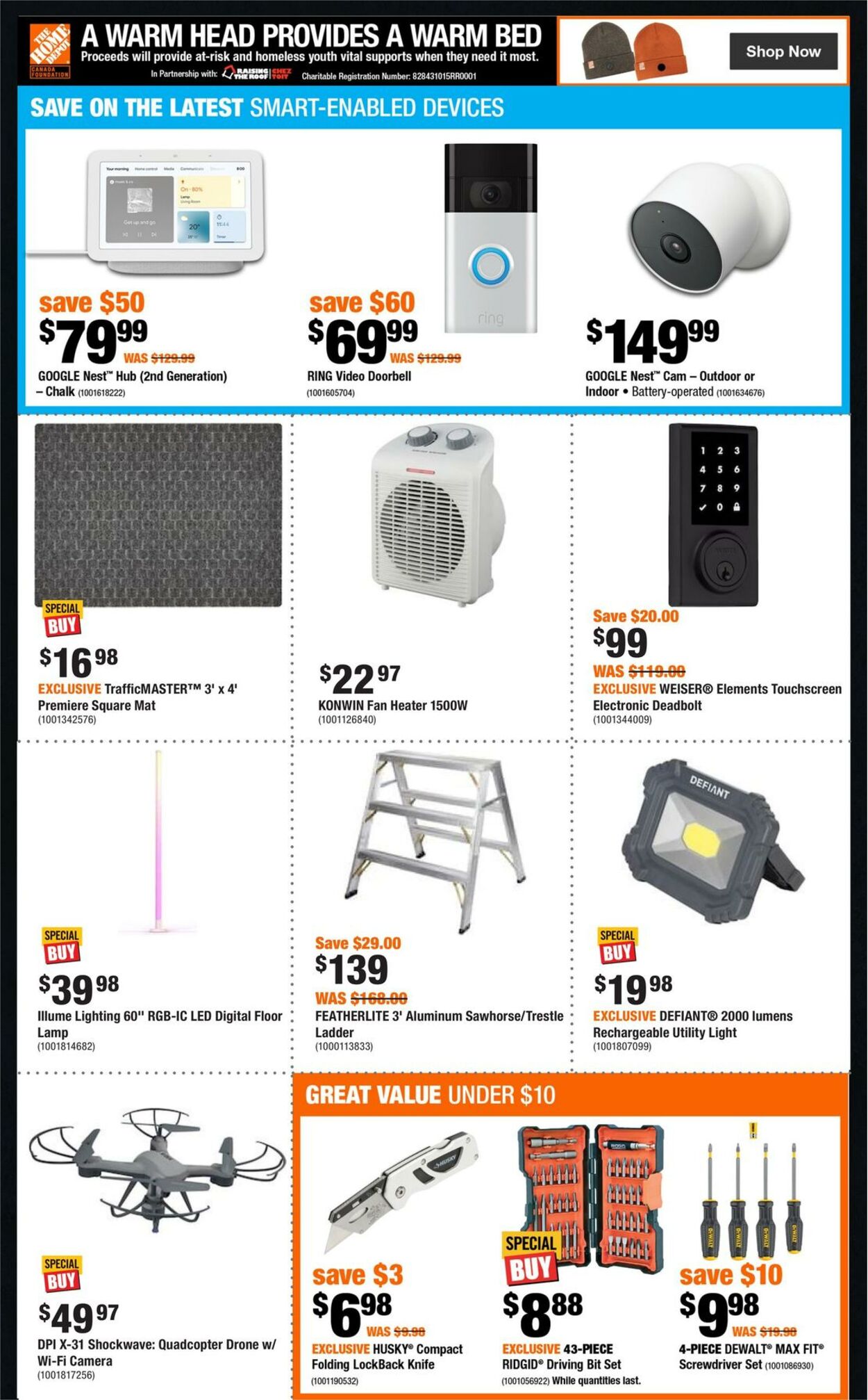 Flyer Home Depot 16.11.2023 - 22.11.2023