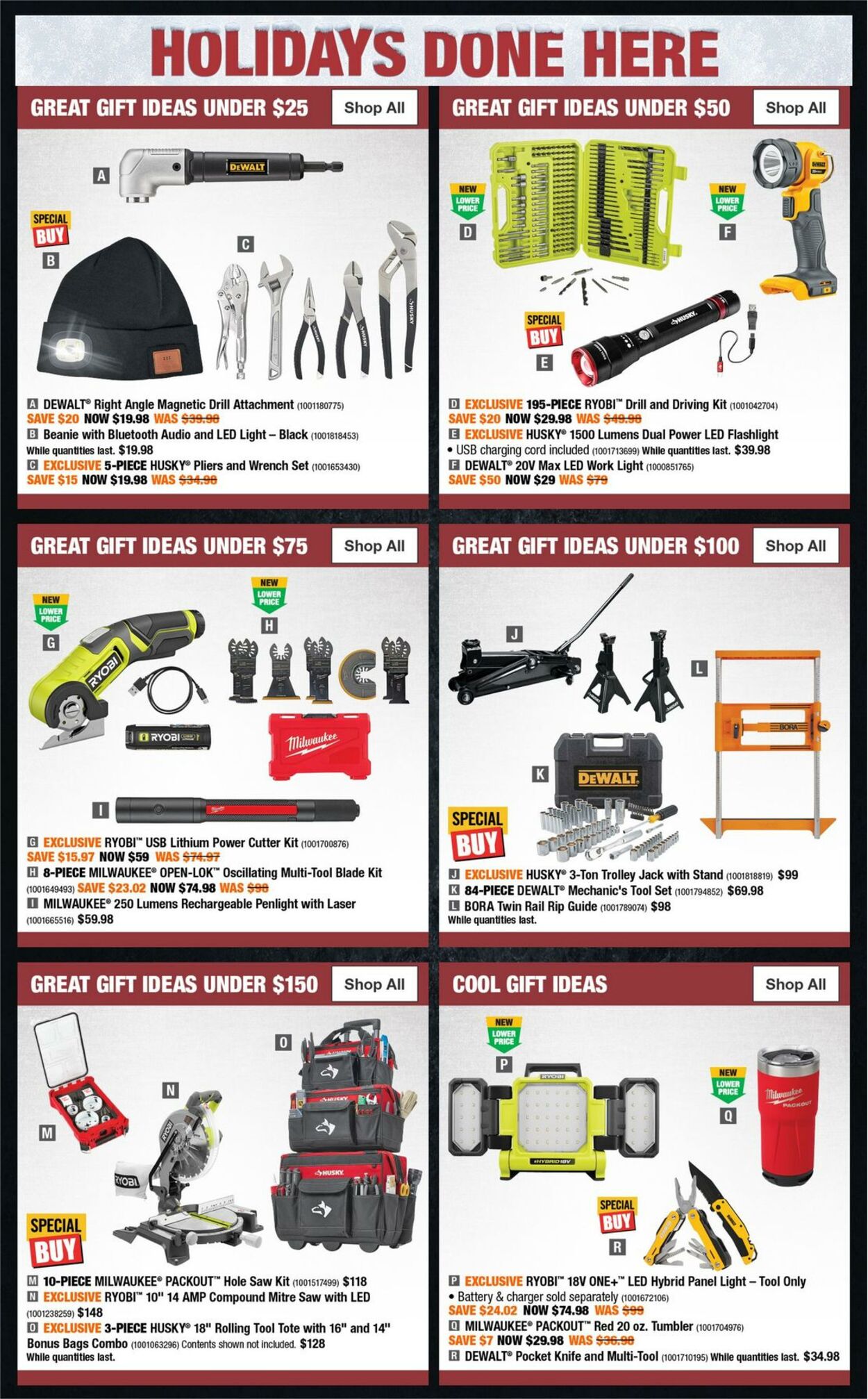 Flyer Home Depot 16.11.2023 - 22.11.2023