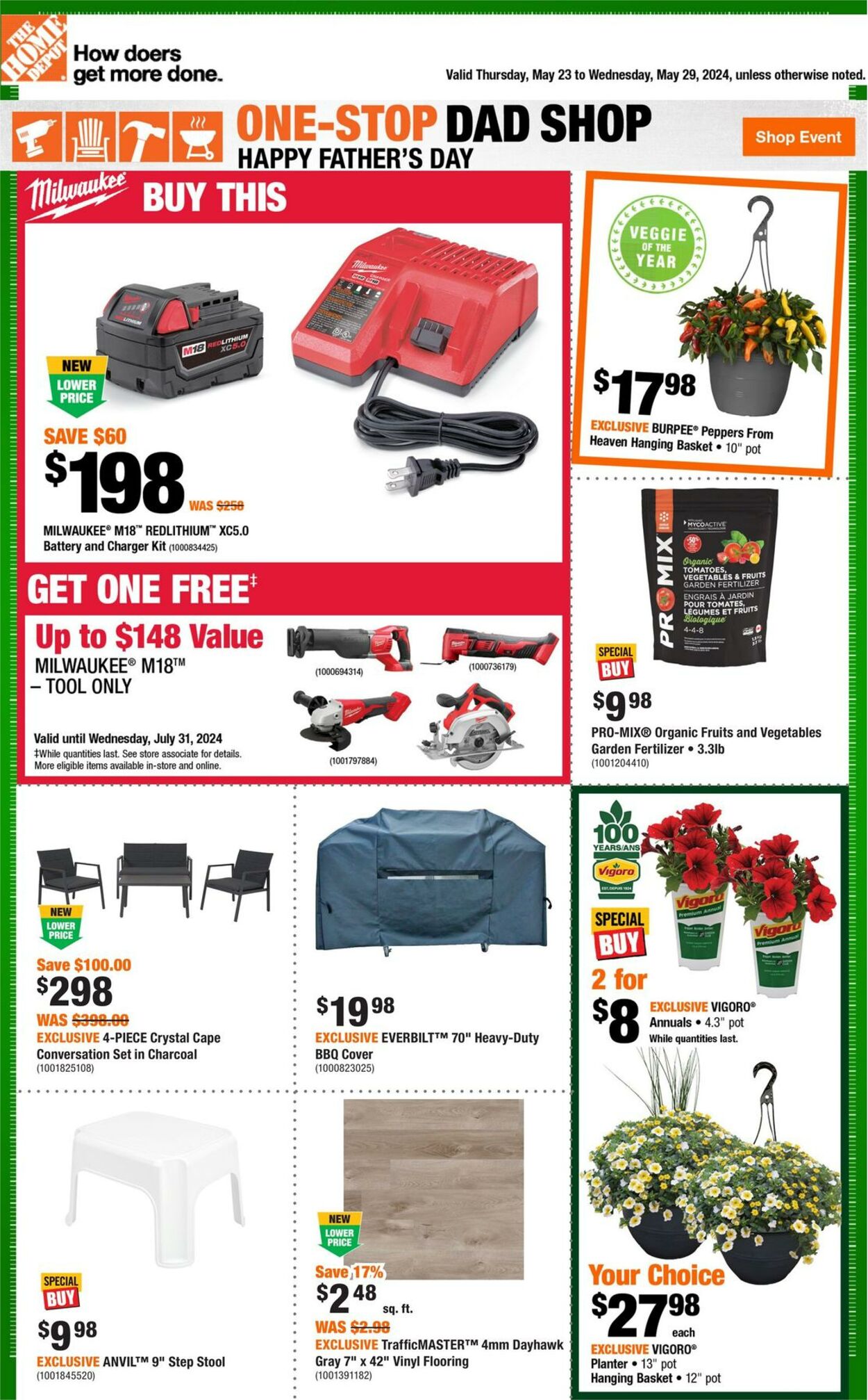 Flyer Home Depot - Weekly Flyer_CP 23 May 2024 - 29 May 2024