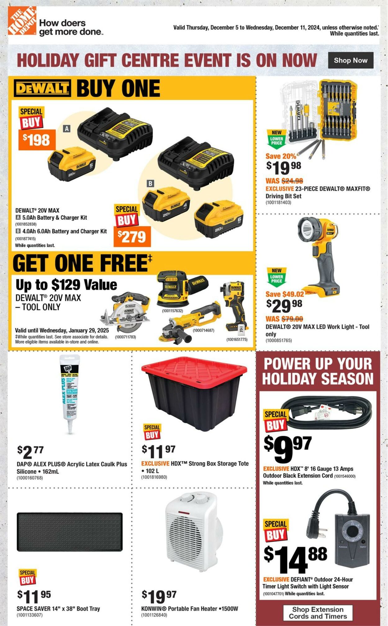 Flyer Home Depot 05.12.2024 - 11.12.2024