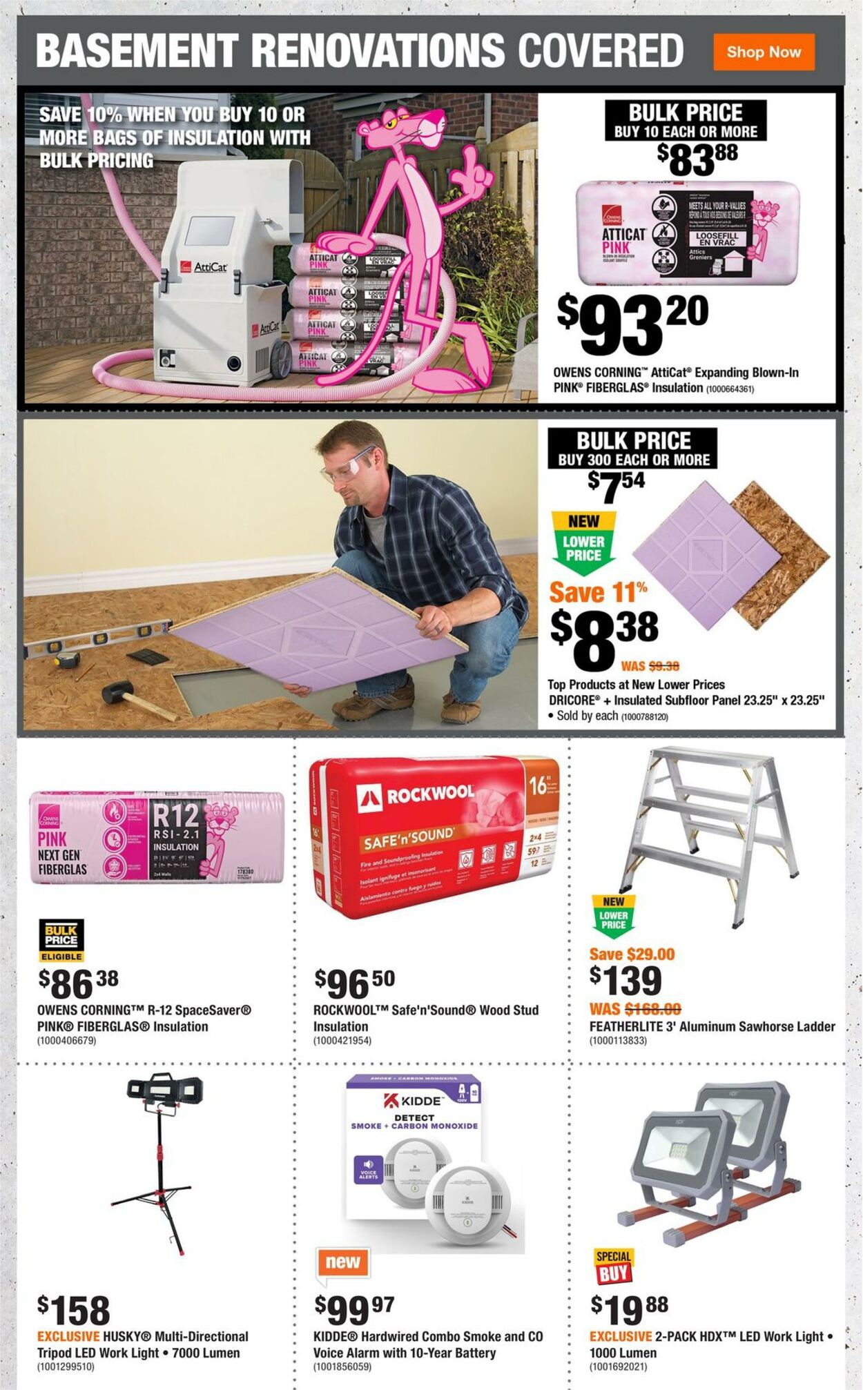 Flyer Home Depot 02.01.2025 - 08.01.2025