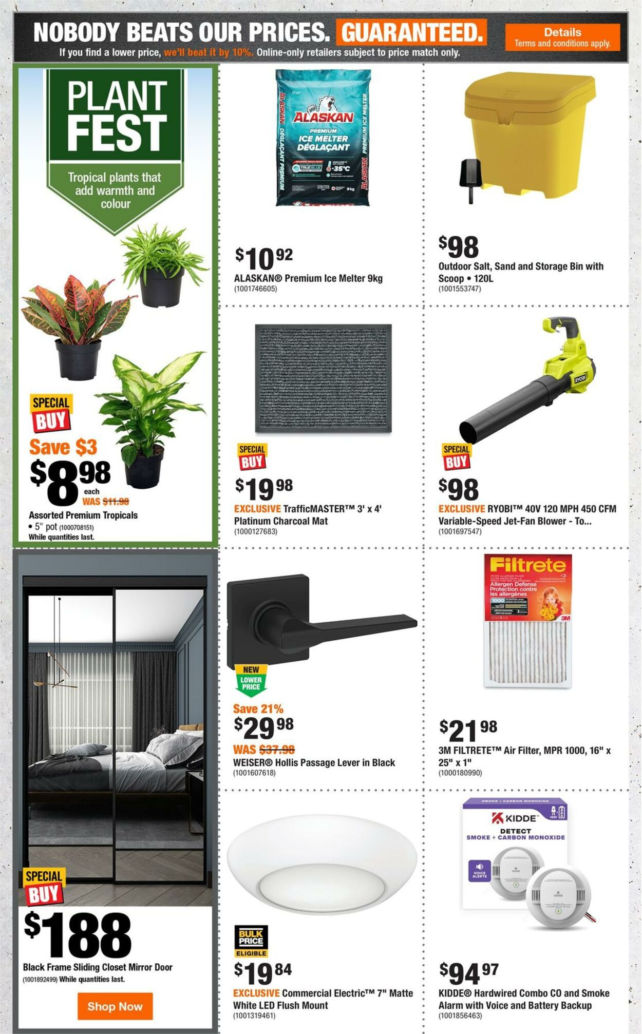 Flyer Home Depot 02.01.2025 - 08.01.2025