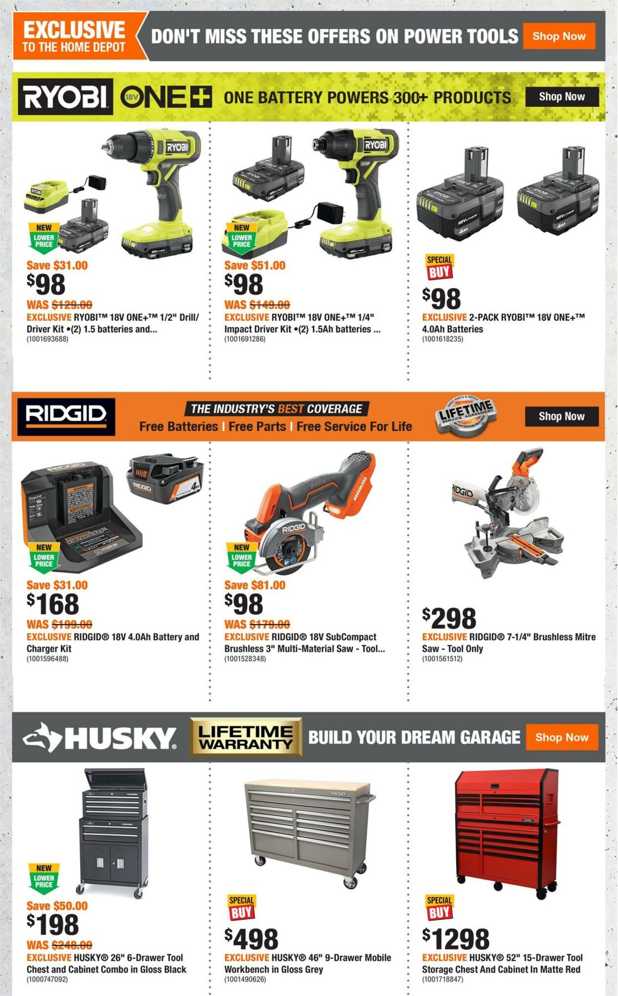 Flyer Home Depot 02.01.2025 - 08.01.2025