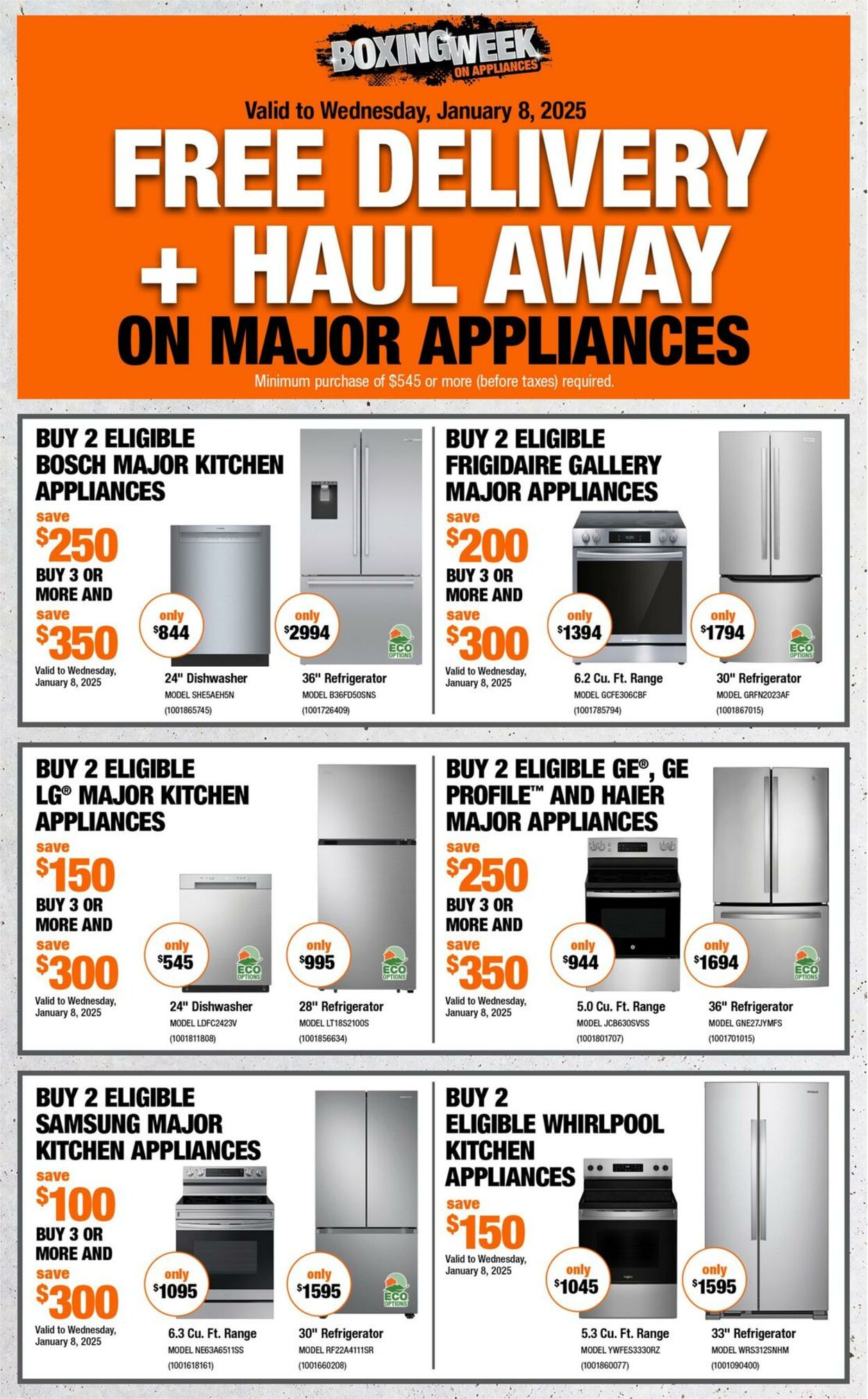 Flyer Home Depot 02.01.2025 - 08.01.2025