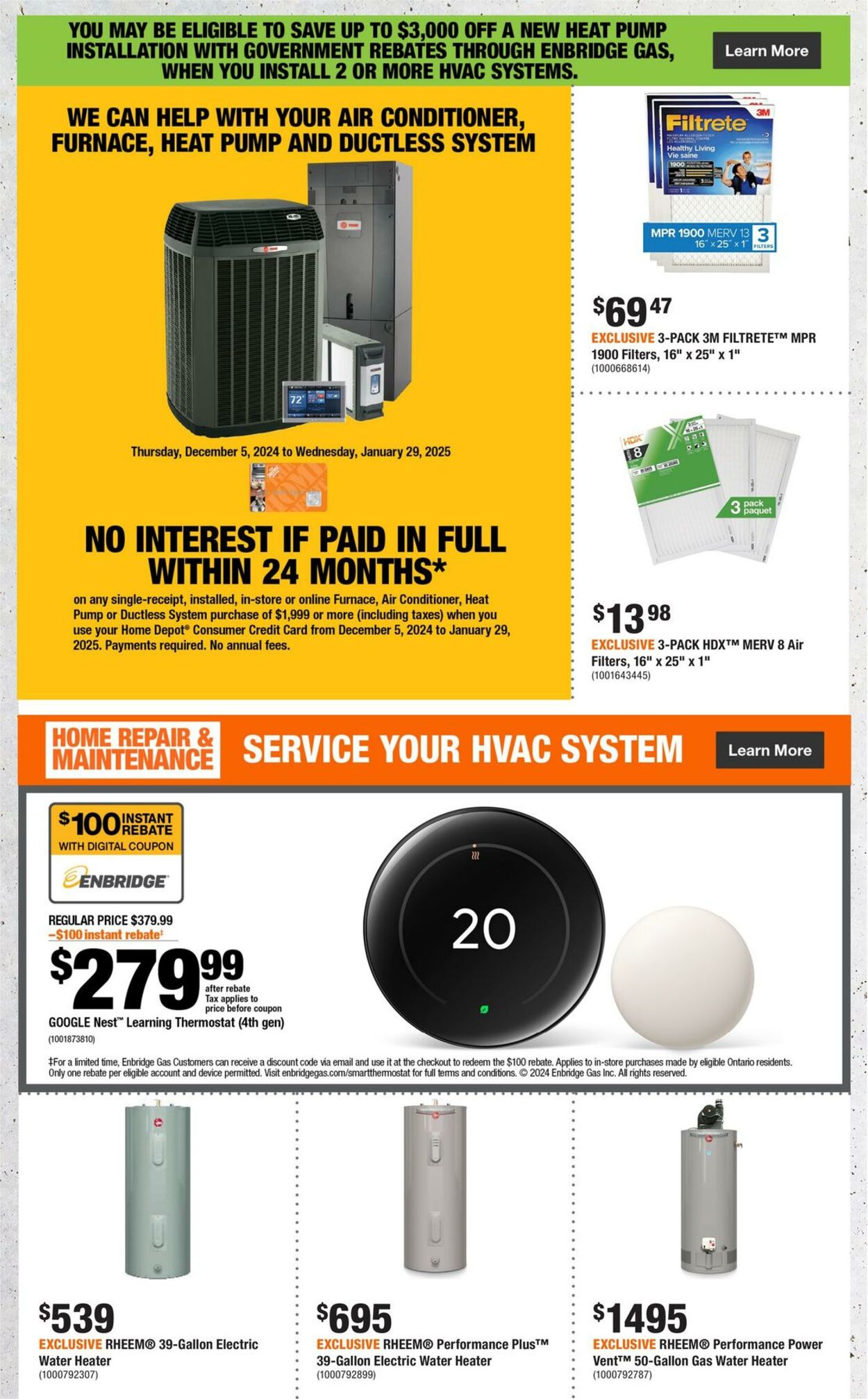 Flyer Home Depot 02.01.2025 - 08.01.2025