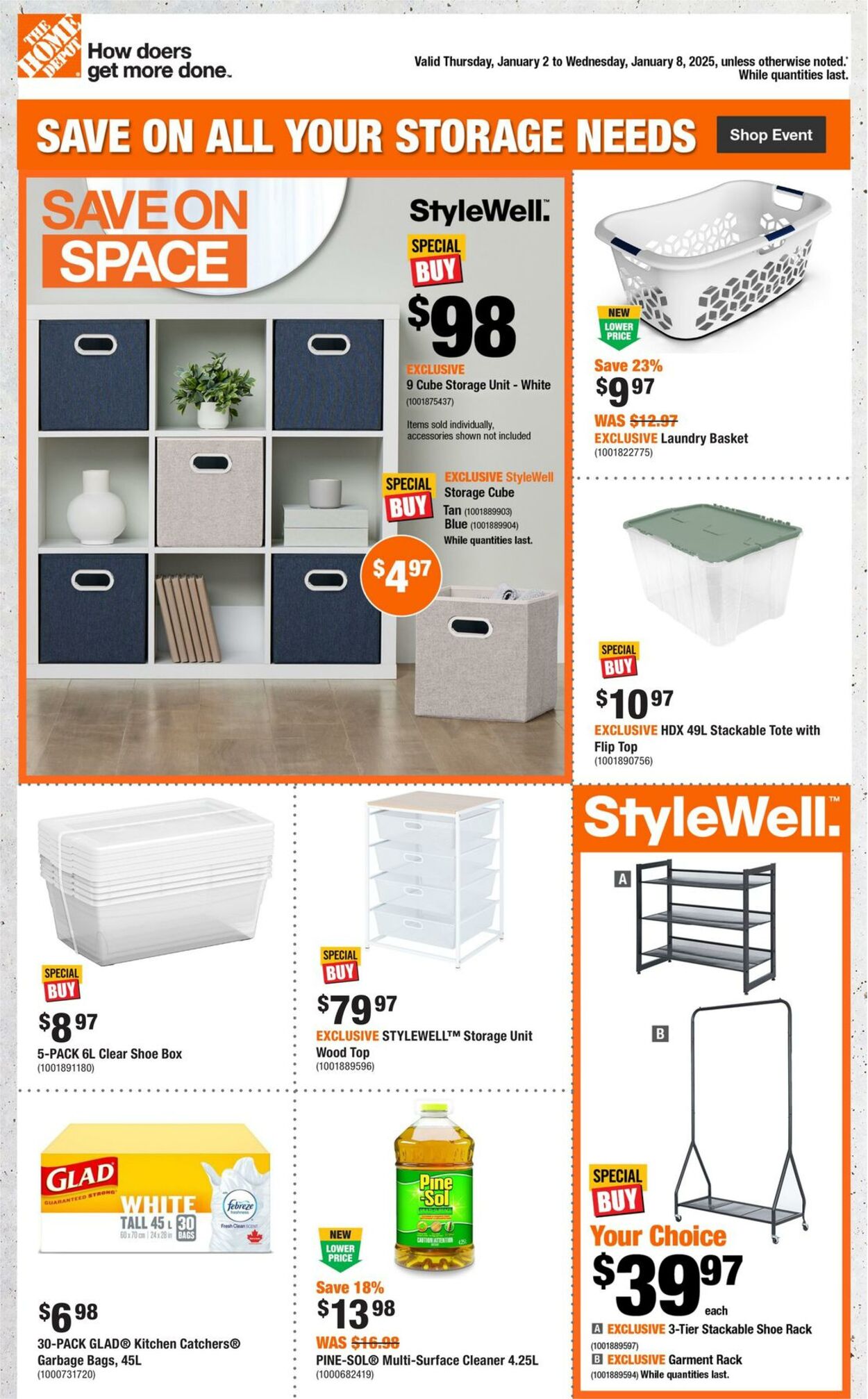 Flyer Home Depot - Weekly Flyer_CP 2 Jan 2025 - 8 Jan 2025