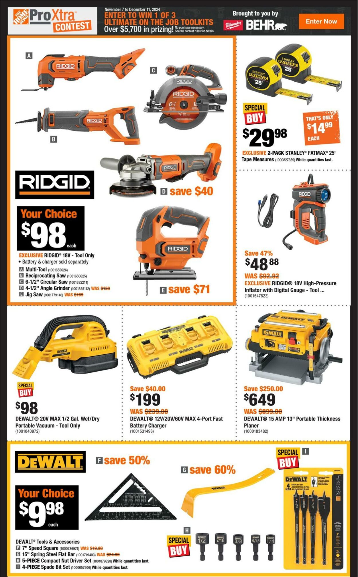 Flyer Home Depot 21.11.2024 - 27.11.2024