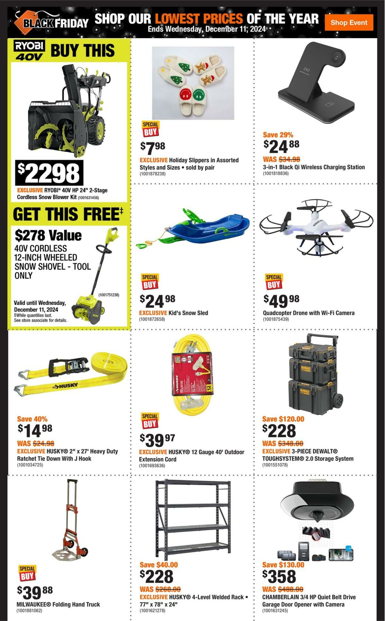 Flyer Home Depot 21.11.2024 - 27.11.2024