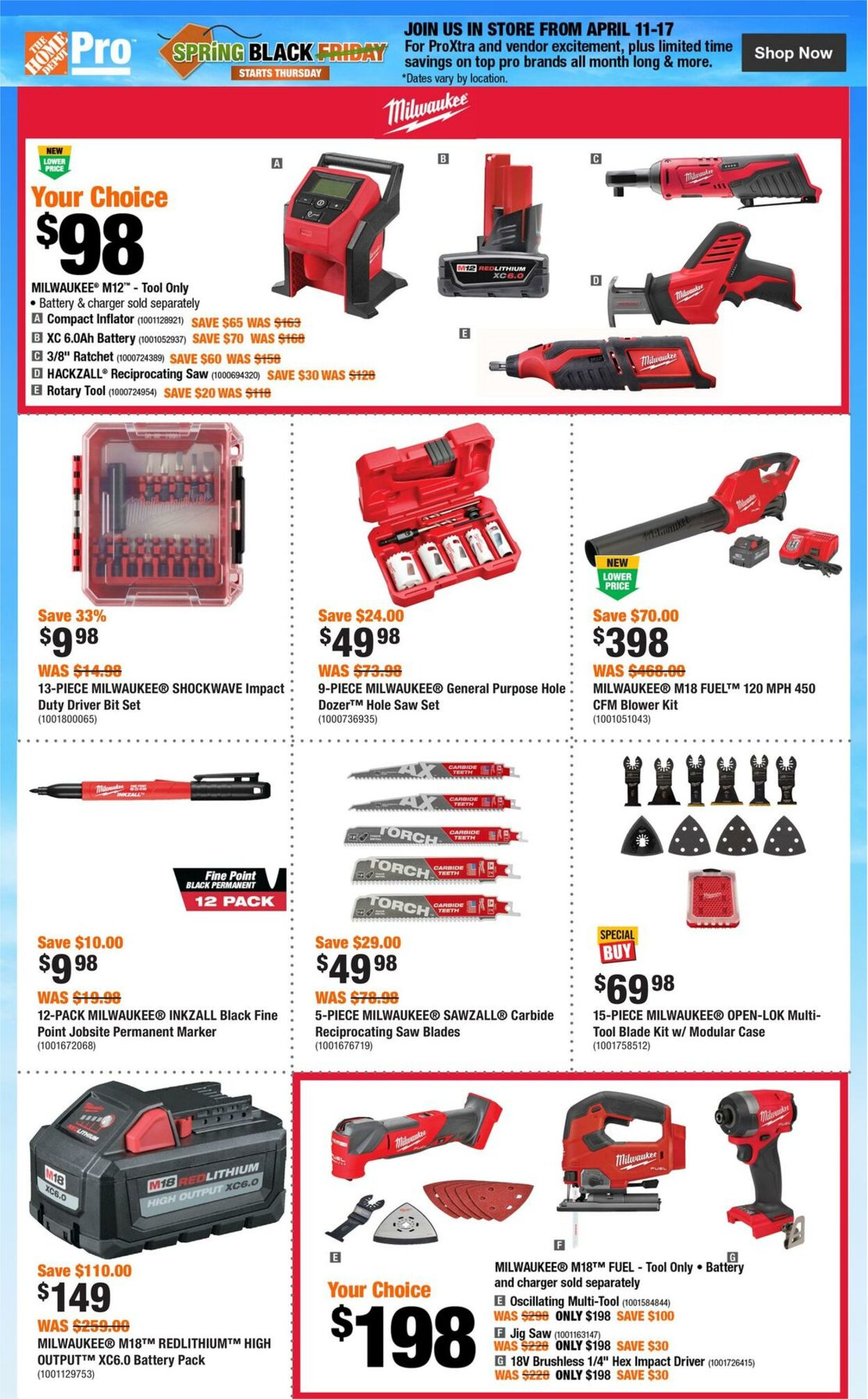 Flyer Home Depot 11.04.2024 - 17.04.2024