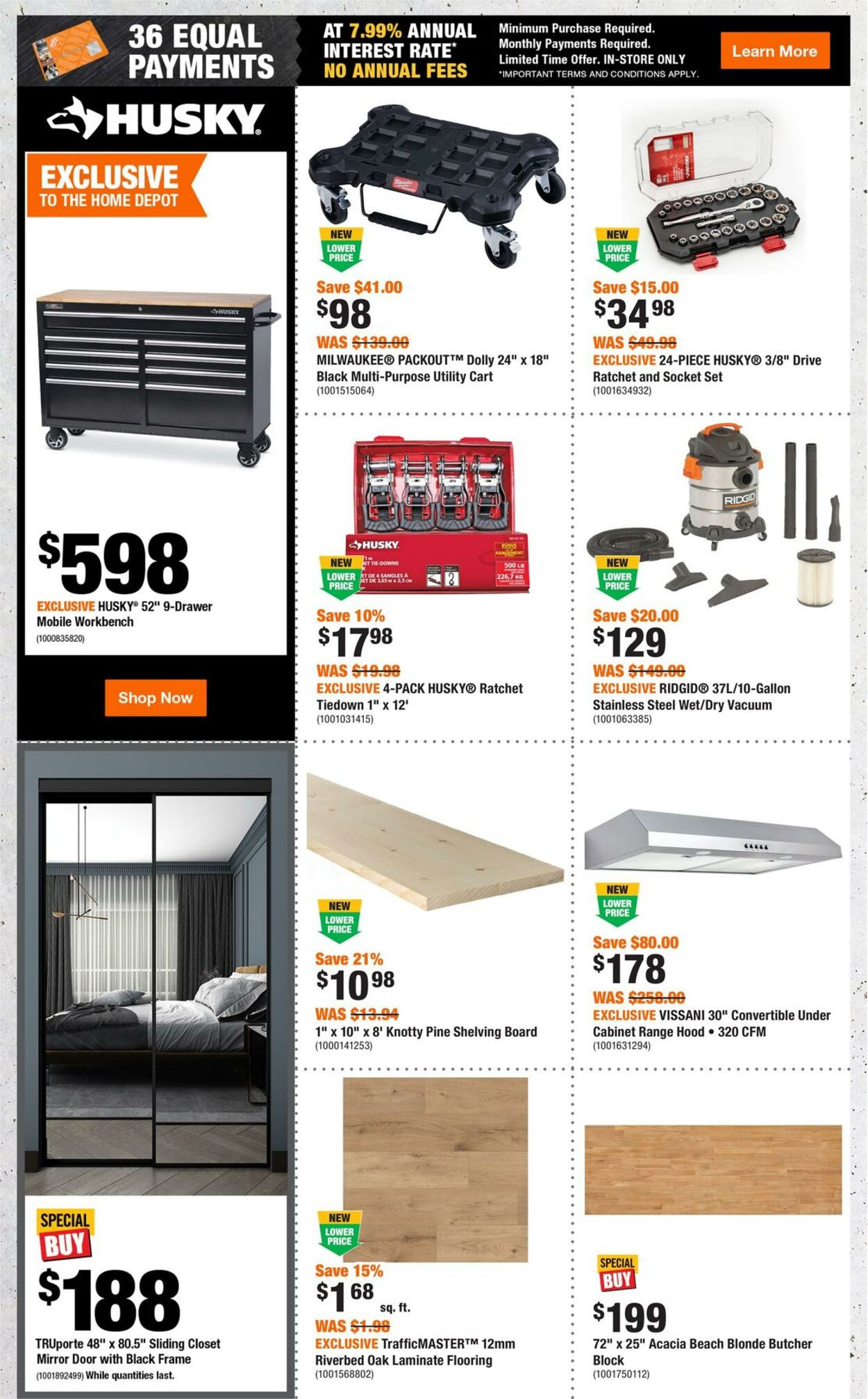 Flyer Home Depot 31.10.2024 - 06.11.2024