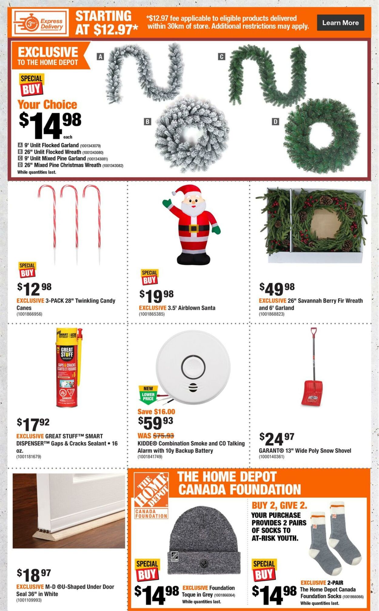 Flyer Home Depot 31.10.2024 - 06.11.2024