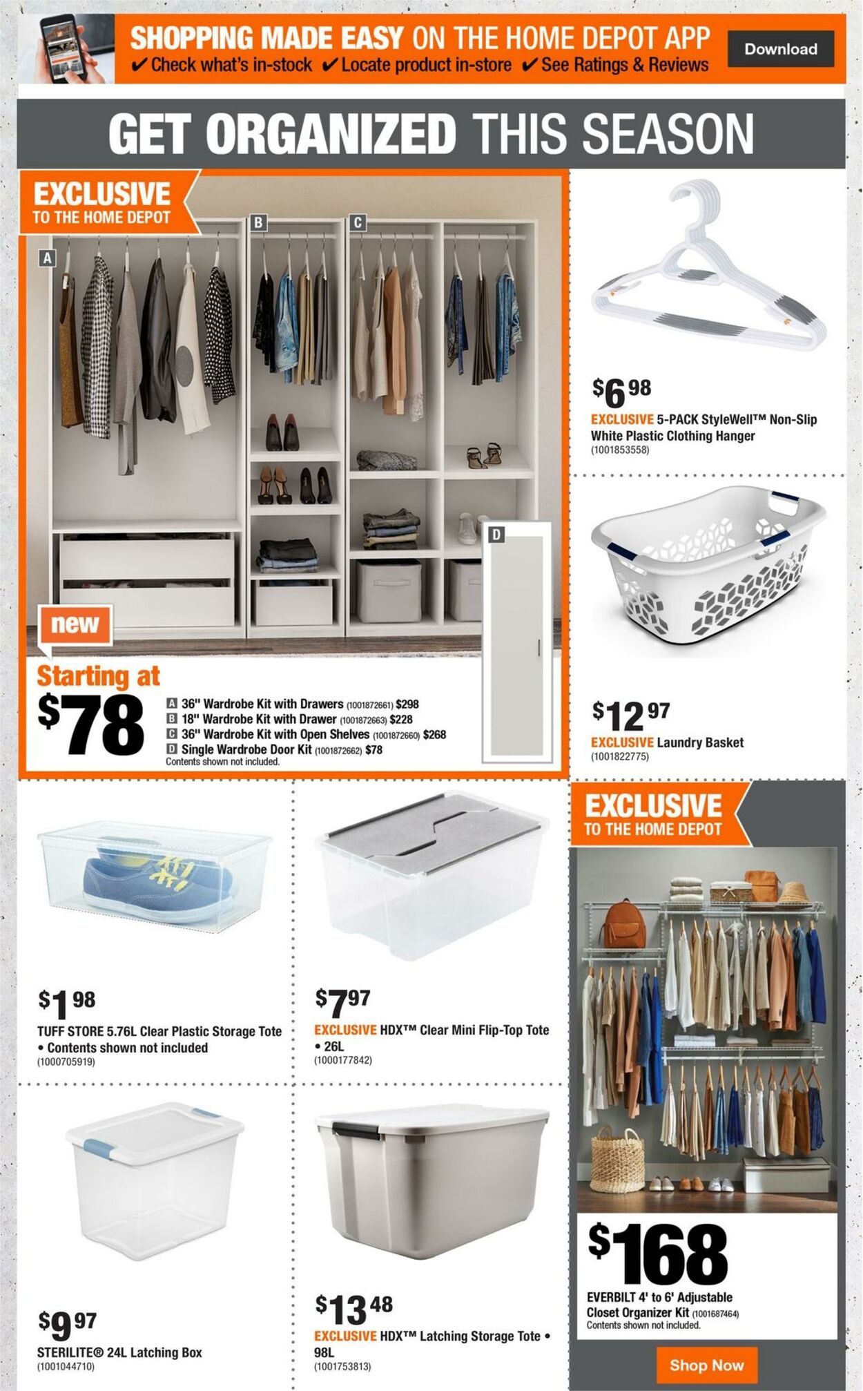 Flyer Home Depot 31.10.2024 - 06.11.2024