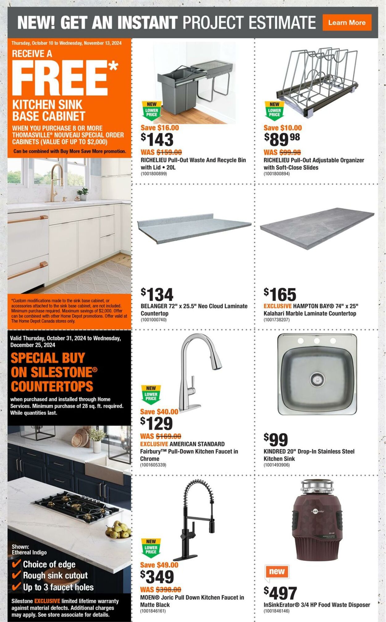 Flyer Home Depot 31.10.2024 - 06.11.2024