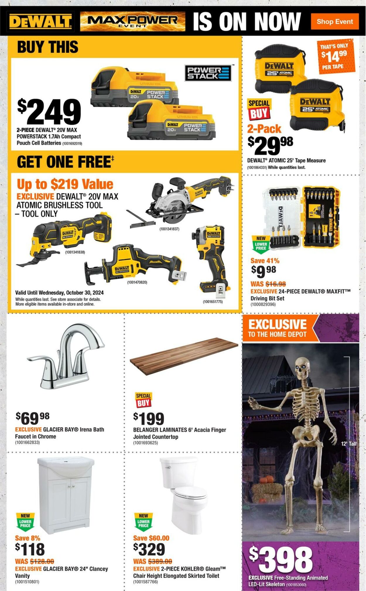 Flyer Home Depot 12.09.2024 - 18.09.2024