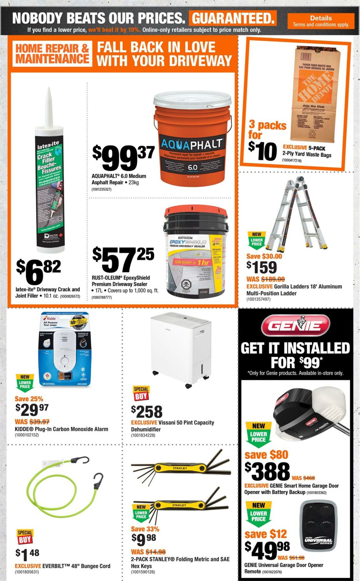 Flyer Home Depot 12.09.2024 - 18.09.2024