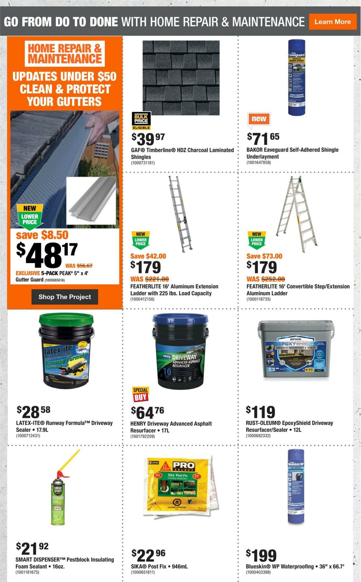 Flyer Home Depot 12.09.2024 - 18.09.2024