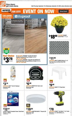 Flyer Home Depot 22.08.2024 - 28.08.2024