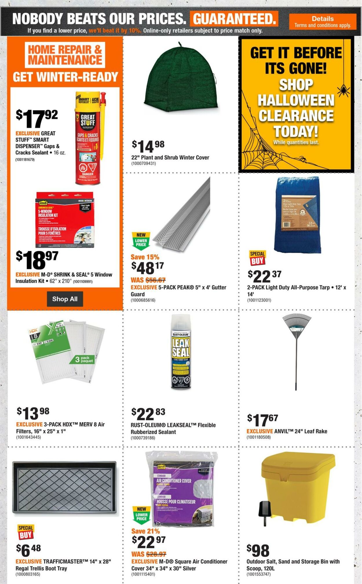 Flyer Home Depot 17.10.2024 - 23.10.2024