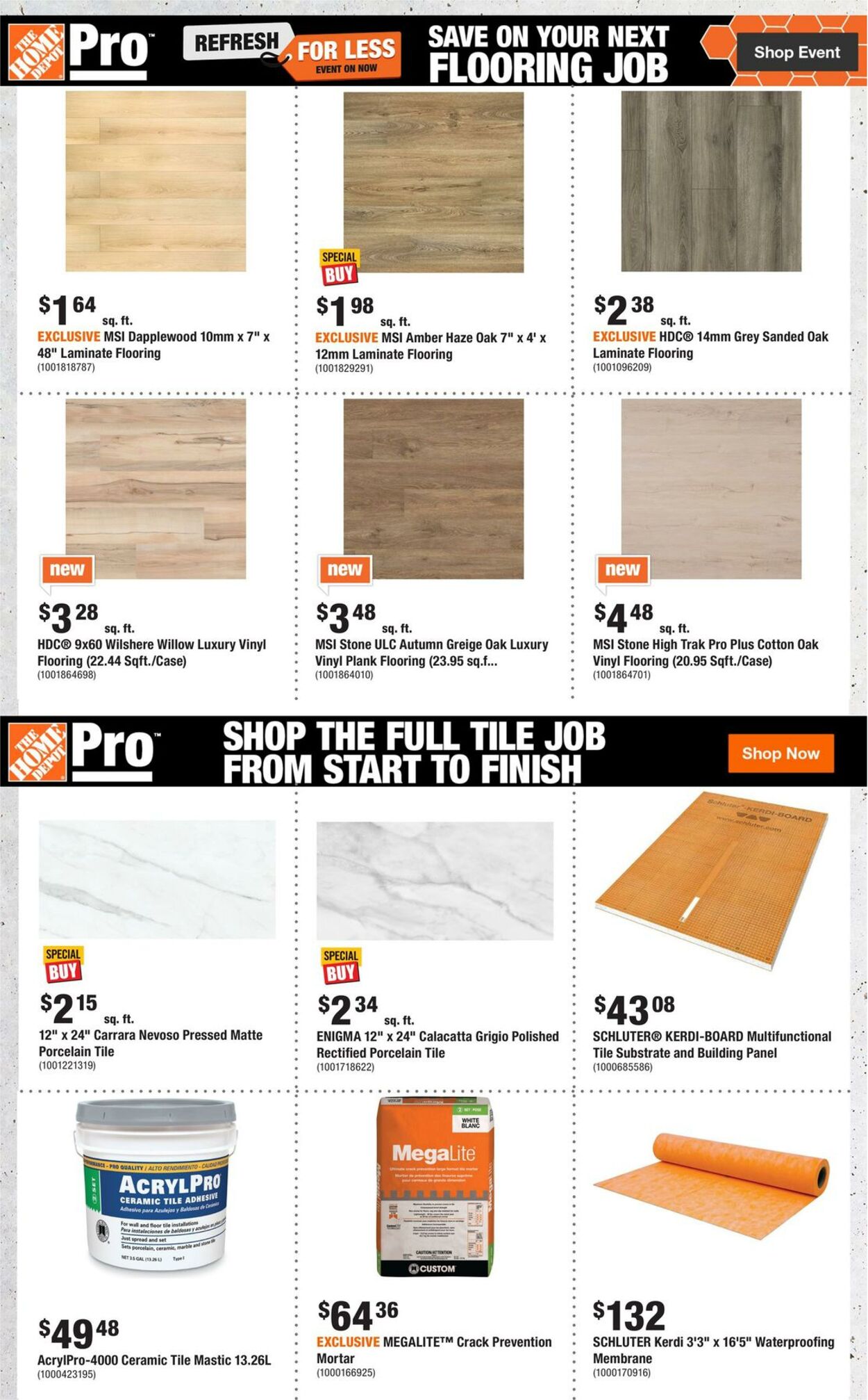 Flyer Home Depot 17.10.2024 - 23.10.2024