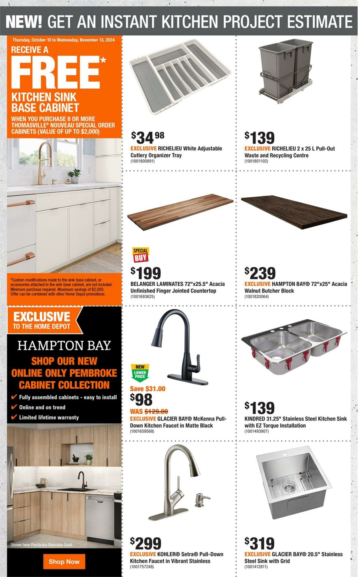 Flyer Home Depot 17.10.2024 - 23.10.2024