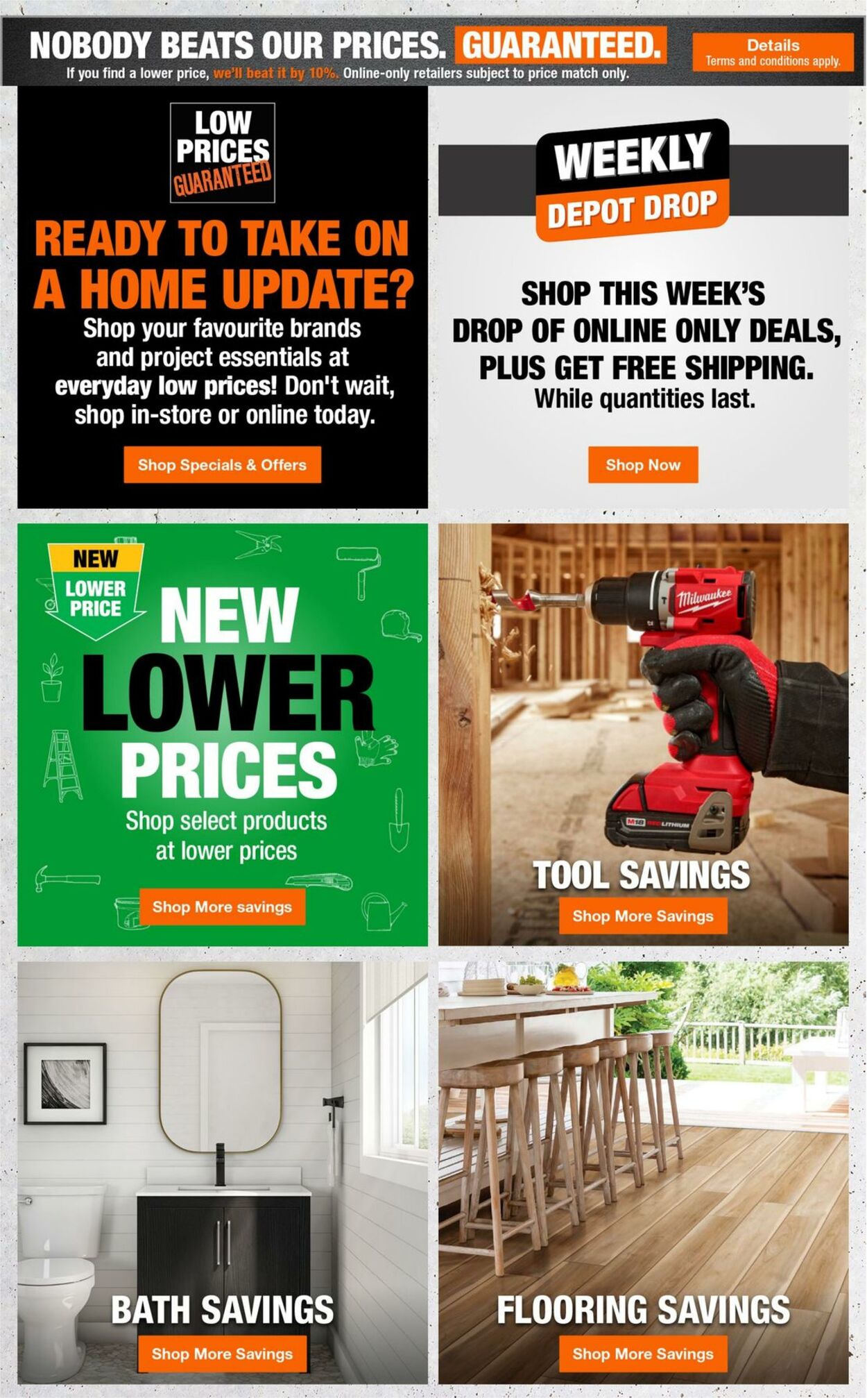 Flyer Home Depot 17.10.2024 - 23.10.2024