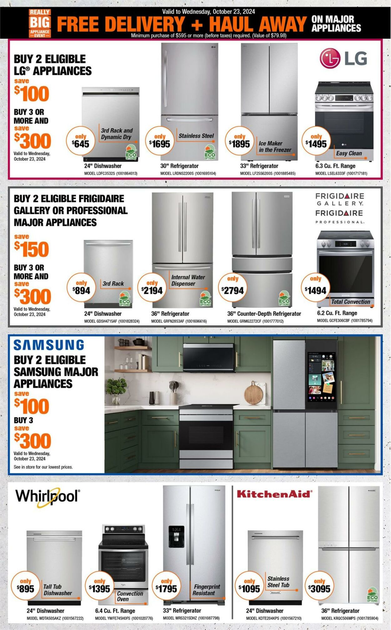 Flyer Home Depot 17.10.2024 - 23.10.2024