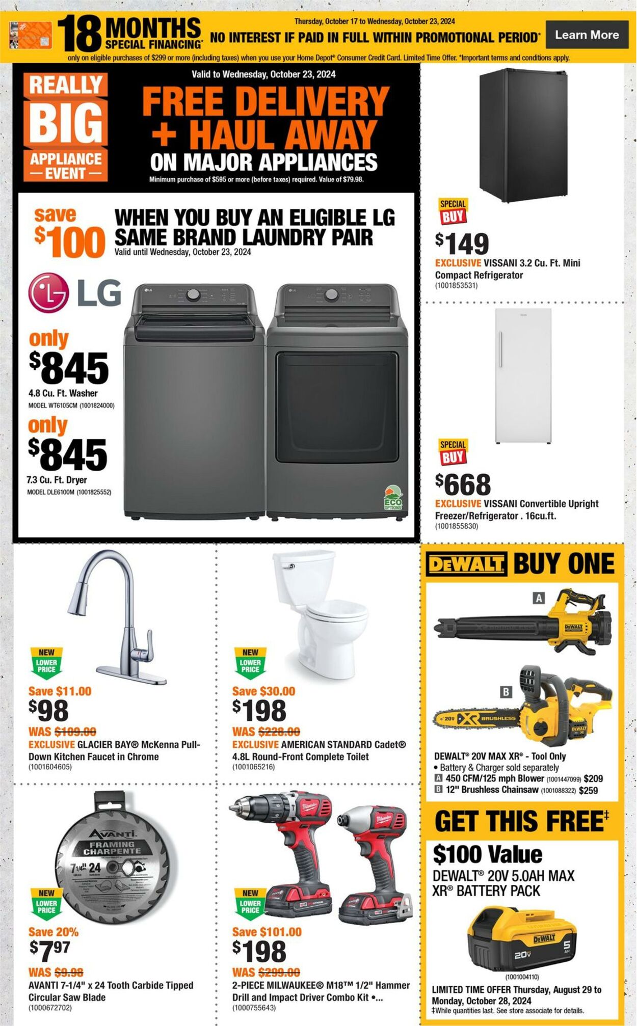 Flyer Home Depot 17.10.2024 - 23.10.2024