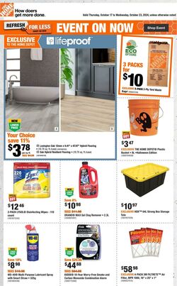 Flyer Home Depot 17.10.2024 - 23.10.2024