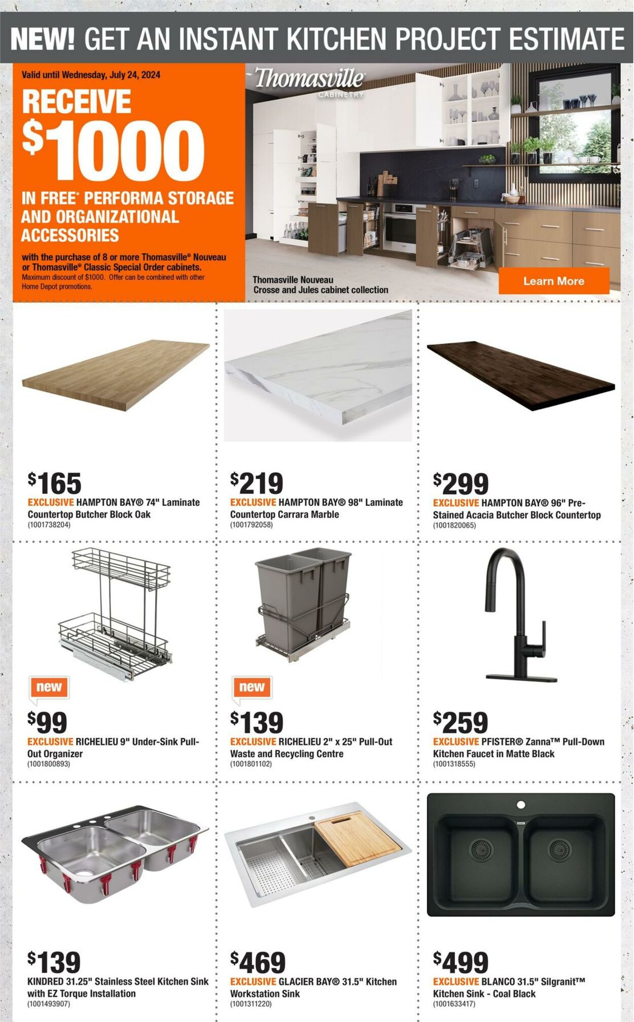 Flyer Home Depot 11.07.2024 - 17.07.2024