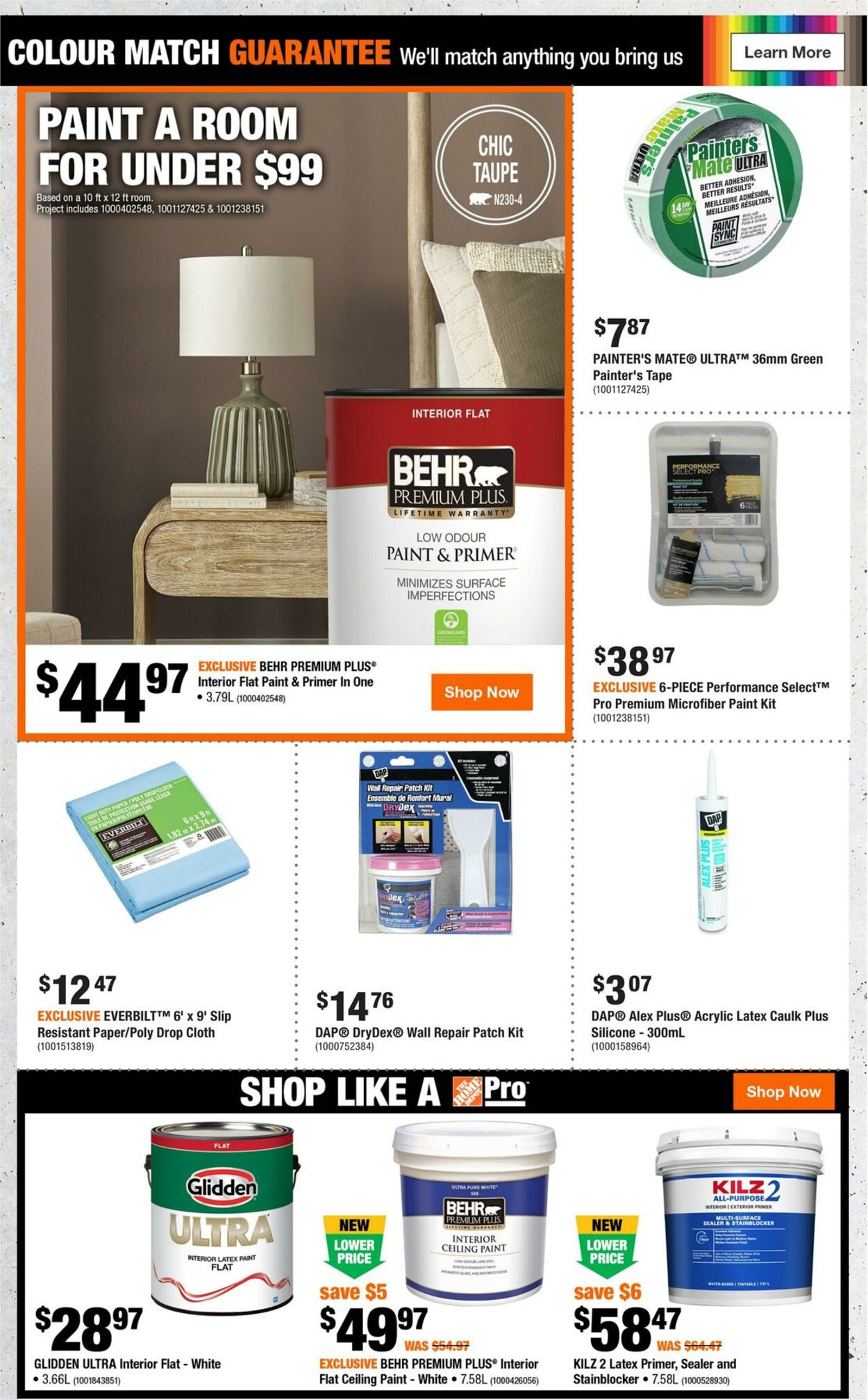 Flyer Home Depot 11.07.2024 - 17.07.2024