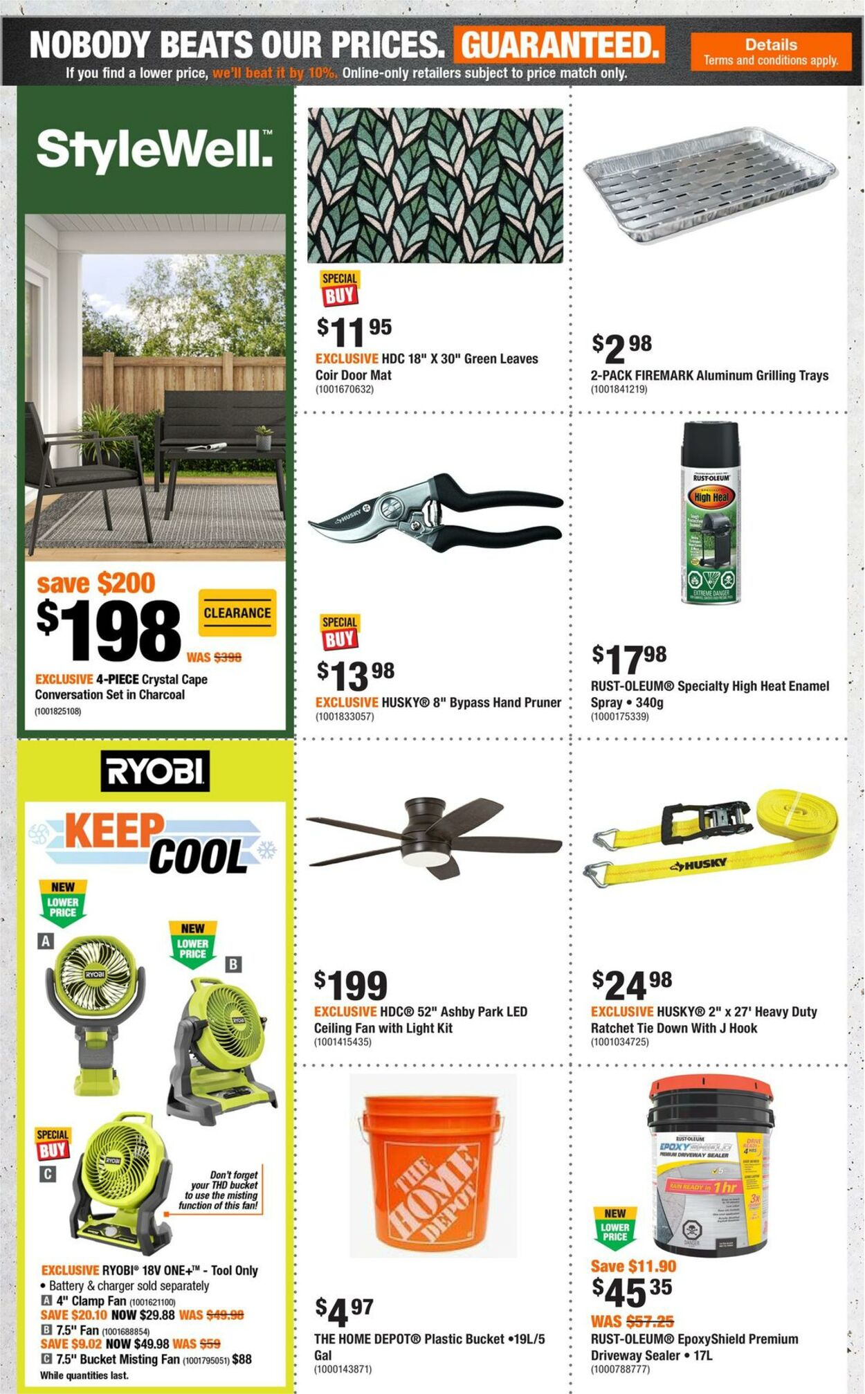 Flyer Home Depot 11.07.2024 - 17.07.2024