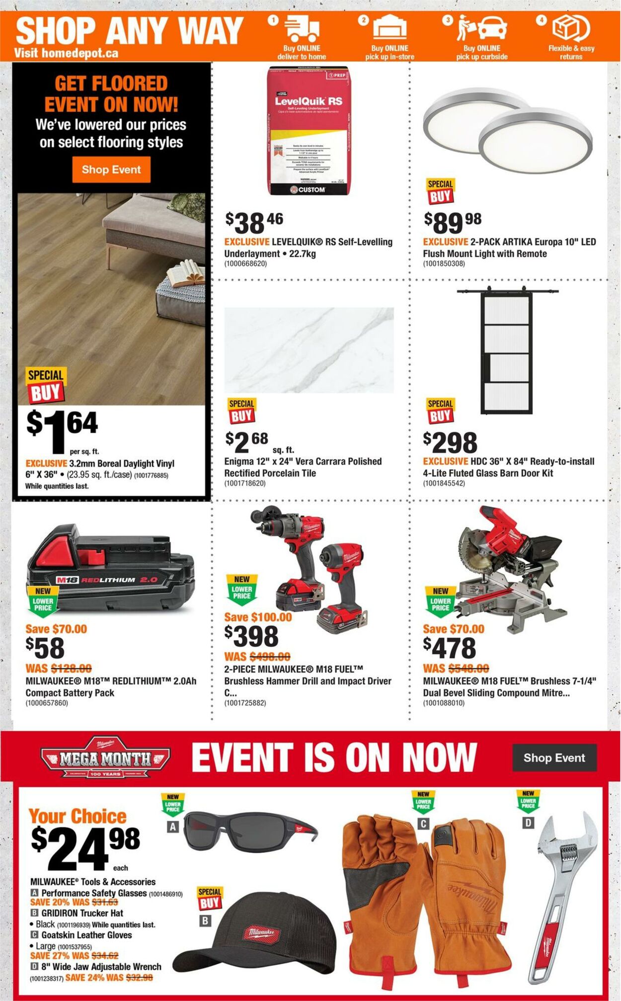 Flyer Home Depot 11.07.2024 - 17.07.2024