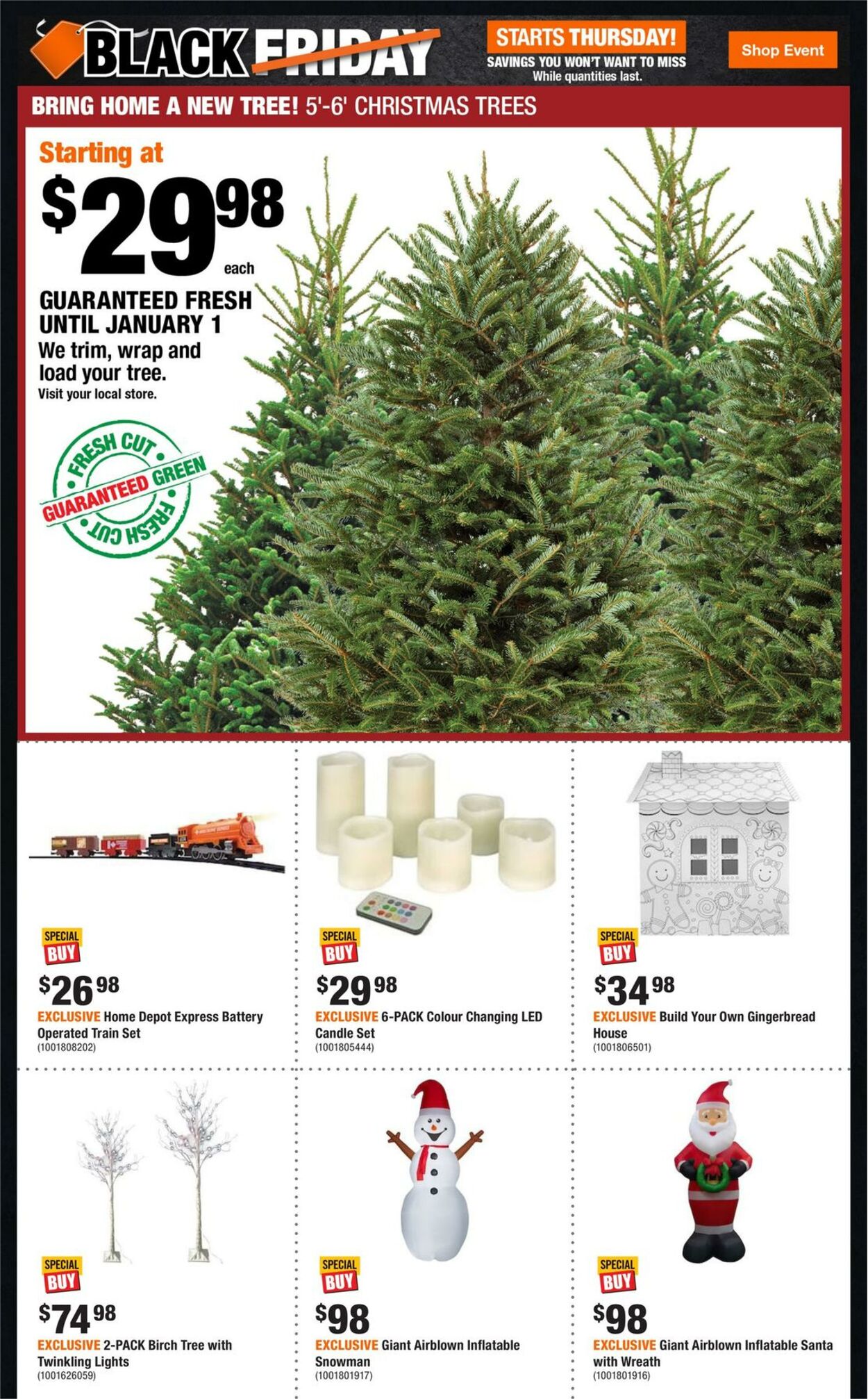 Flyer Home Depot 23.11.2023 - 29.11.2023