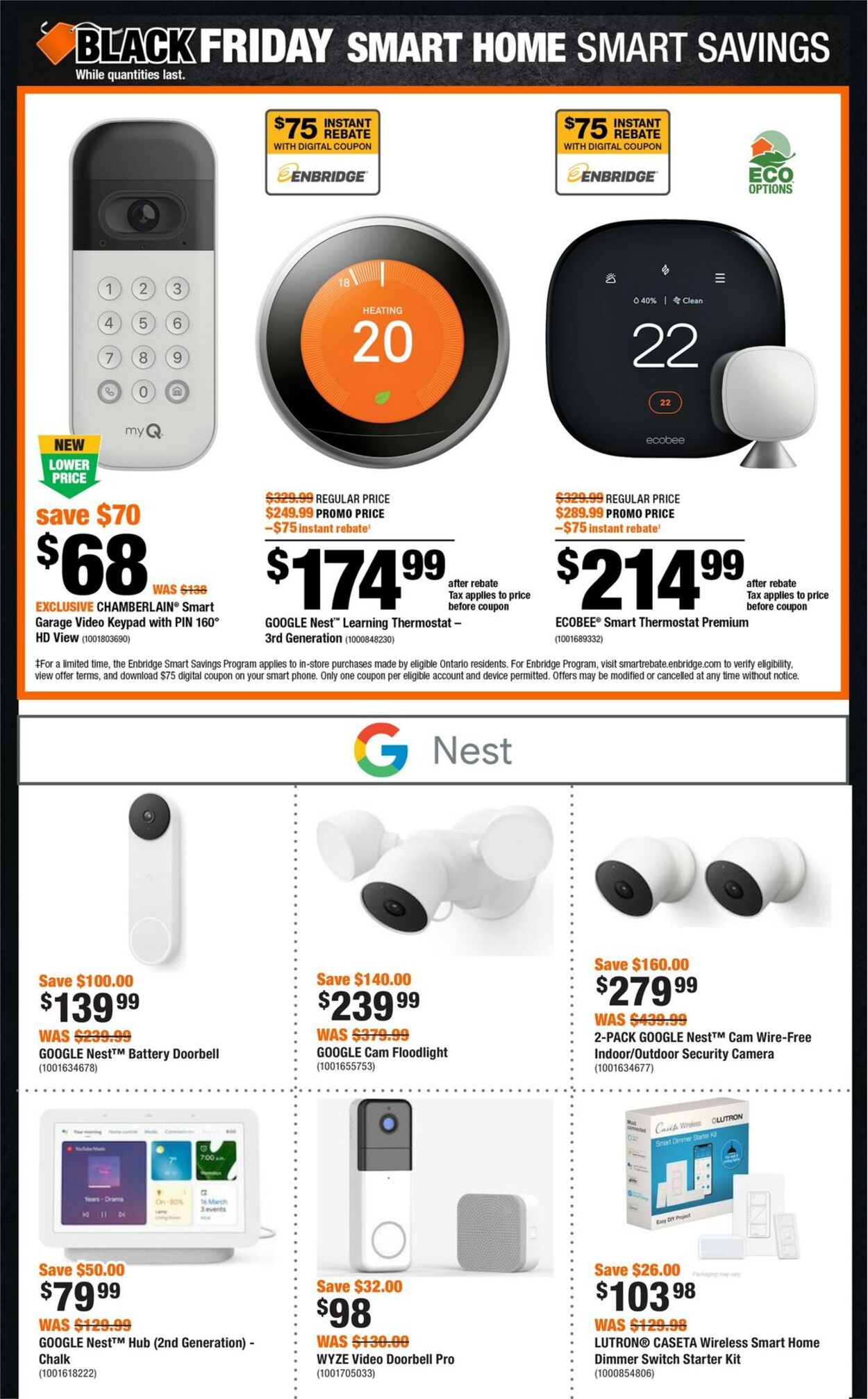 Flyer Home Depot 23.11.2023 - 29.11.2023